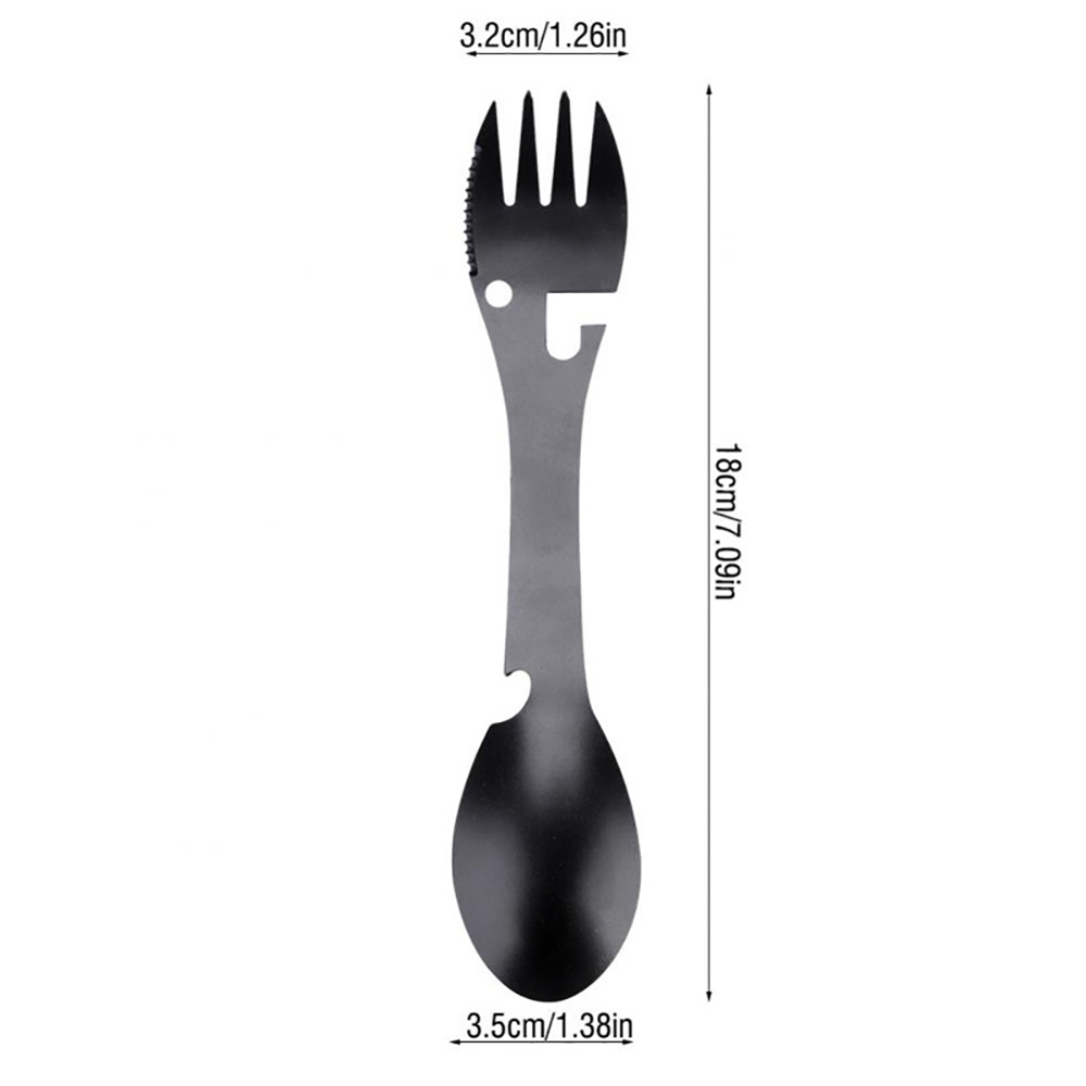 5 in 1 Multifunctional Cutlery Spoon Fork Knife 2