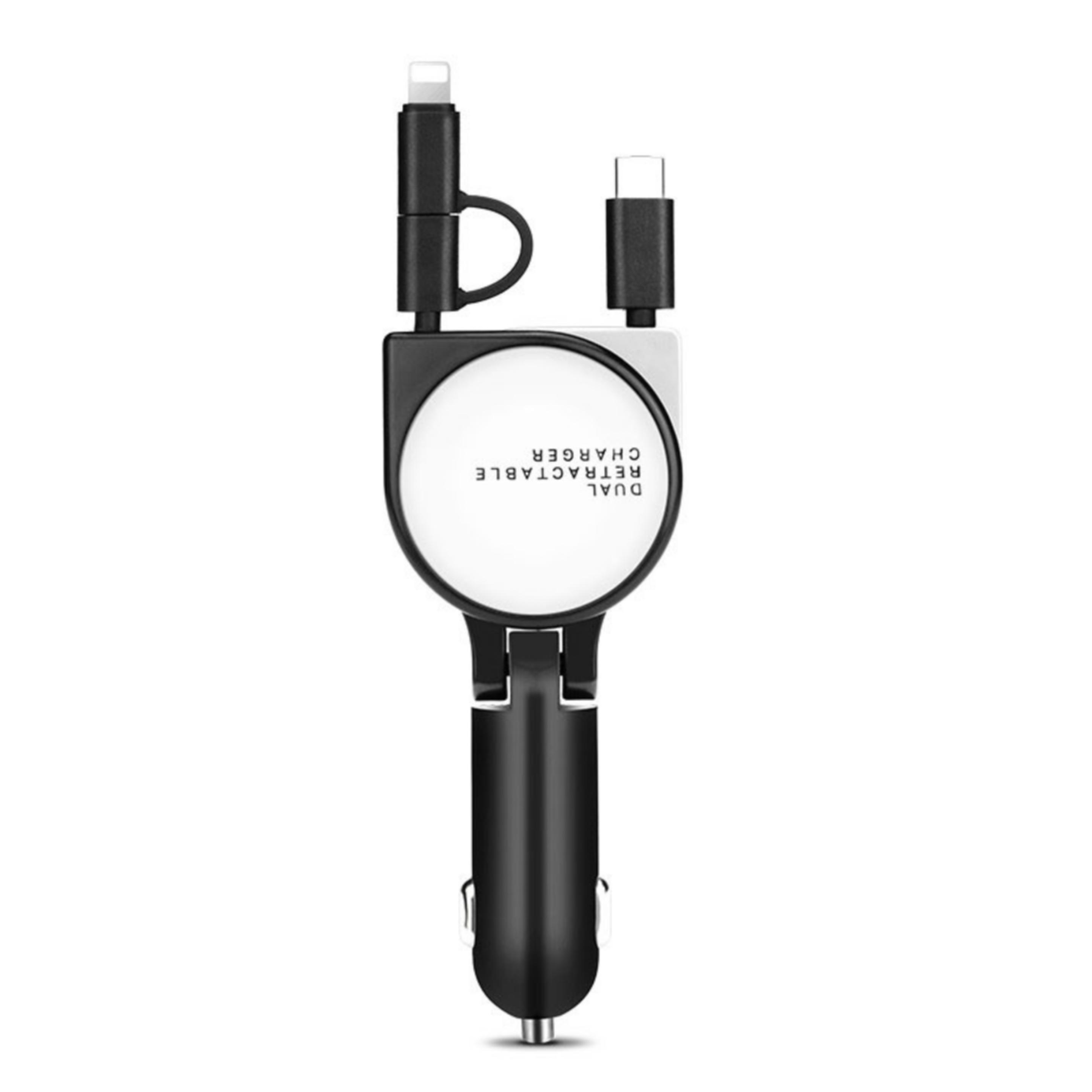 Multi-function foldable car charger 4