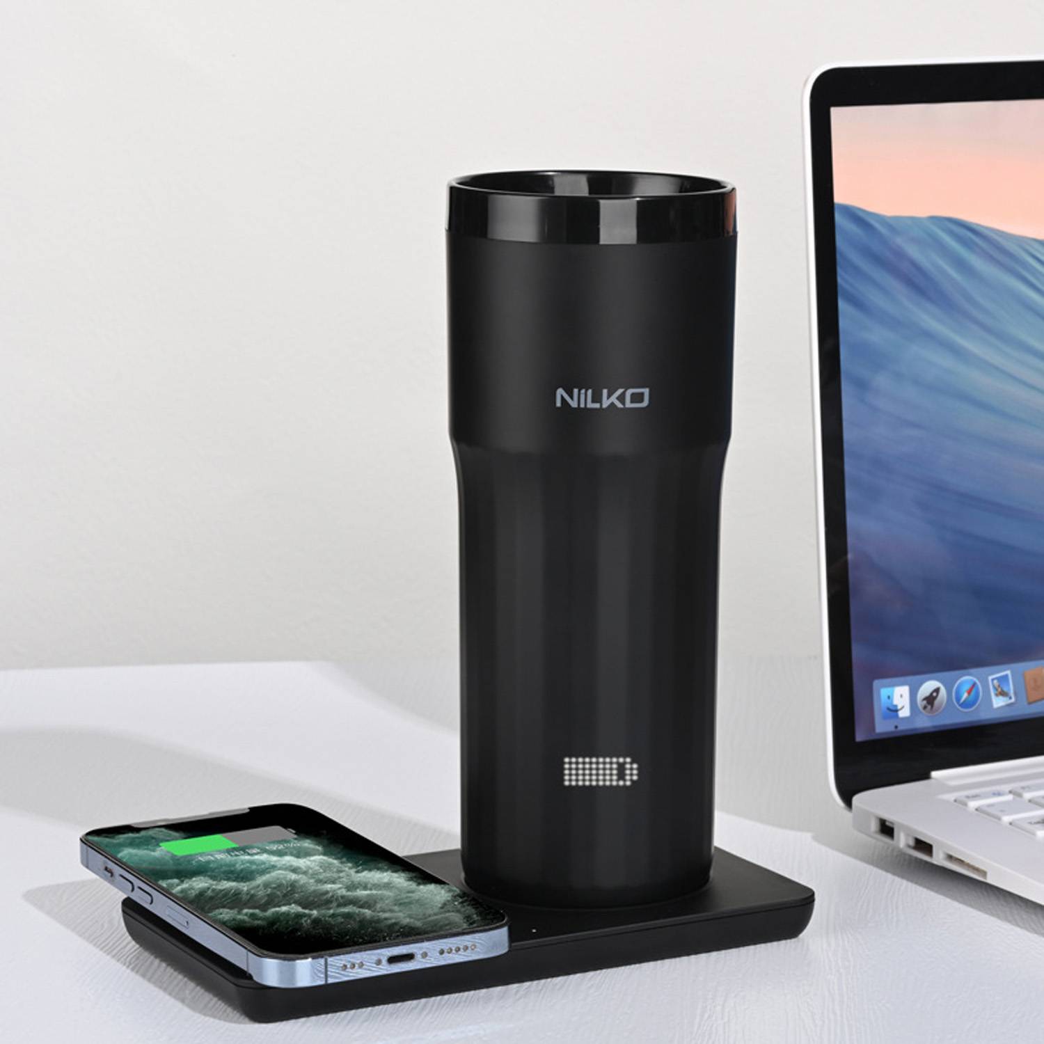 12oz Stainless Steel Smart Temperature Control Travel Cup 5