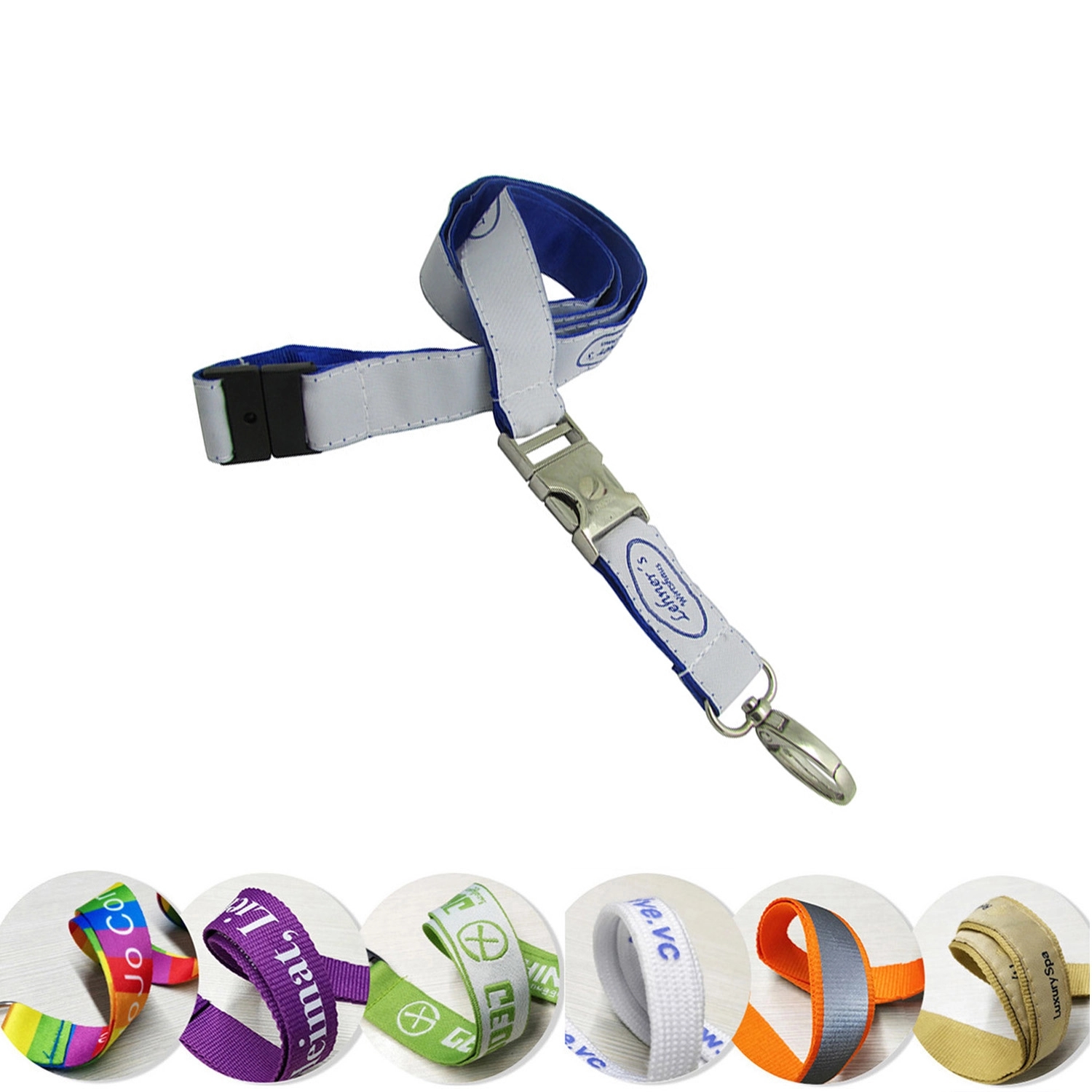 Duluxe Lanyard W/ Safety Breakaway 4