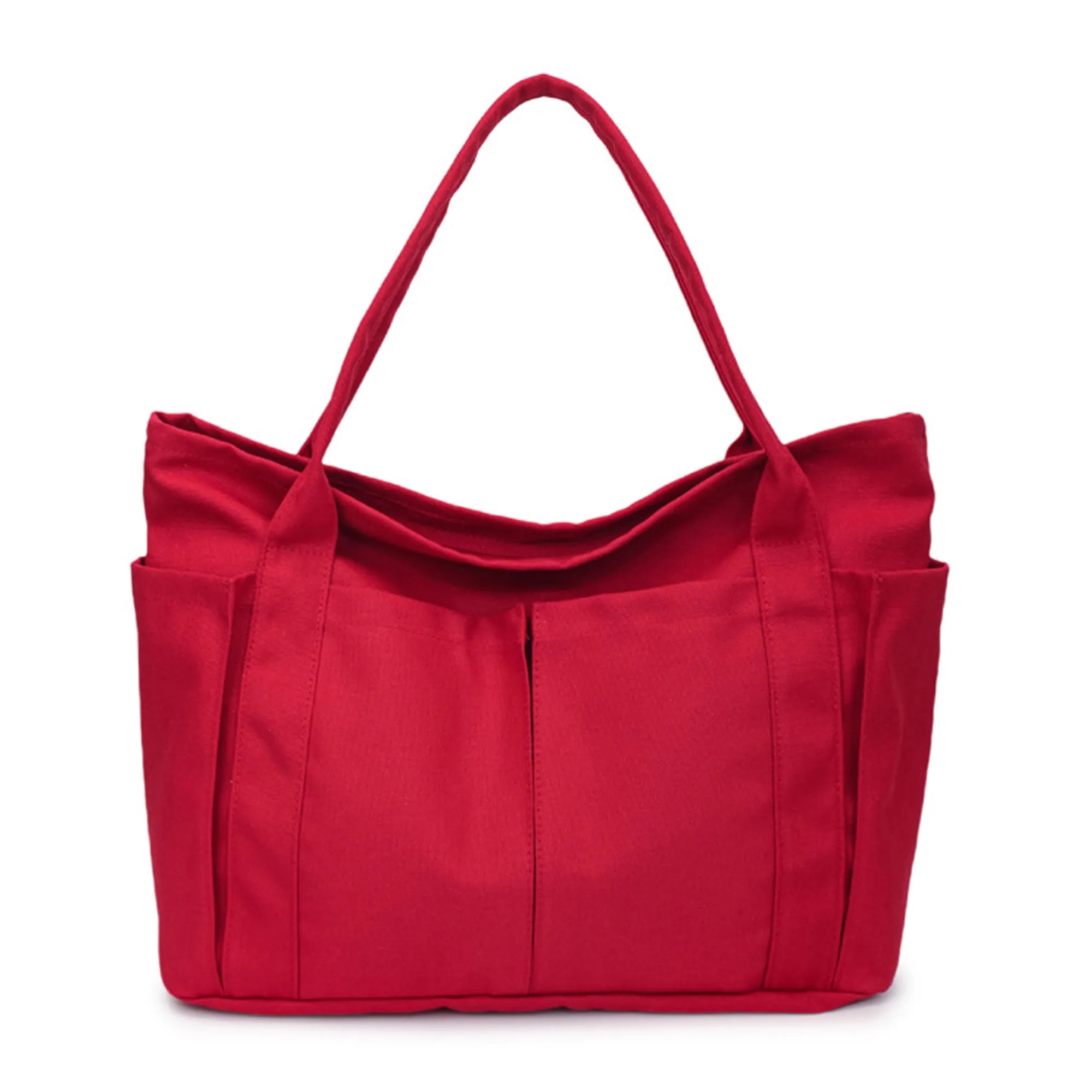 Large Canvas Tote Bag, custom tote bag with logo imprint 1
