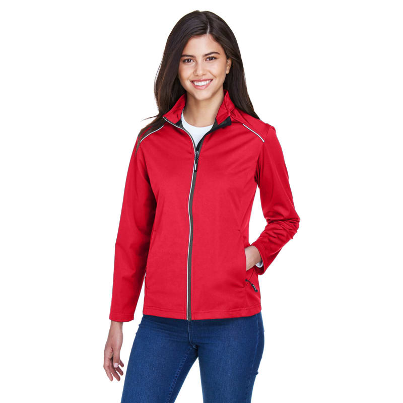 CORE365 Ladies' Techno Lite Three-Layer Knit Tech-Shell 5