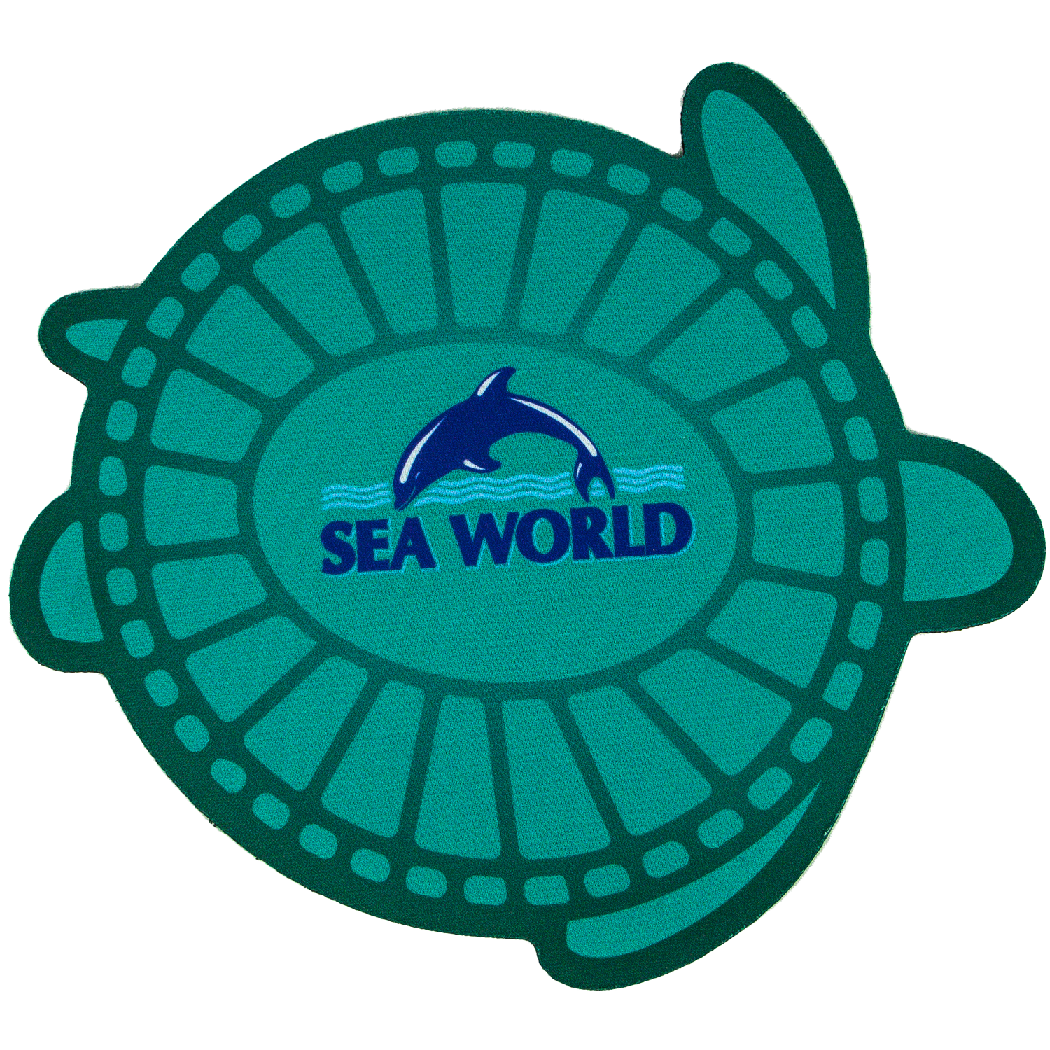 Turtle Shape Soft Mouse Pad 7.96"x7.71"x0.125" 3