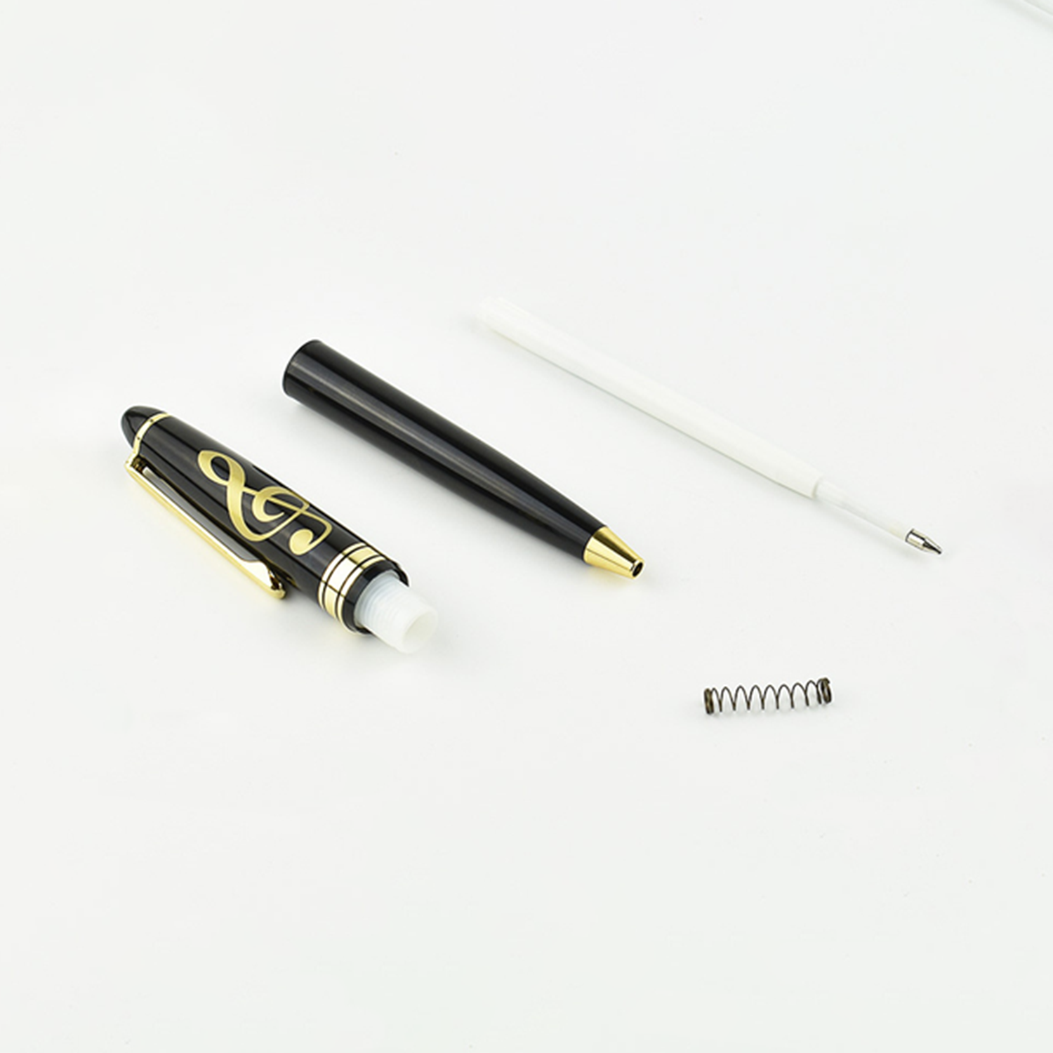 Light Polished Resin Refillable Ballpoint Pen 5