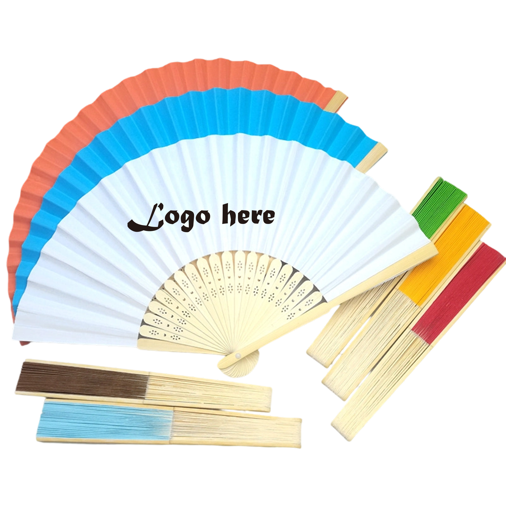 Origami Bamboo Fan 2