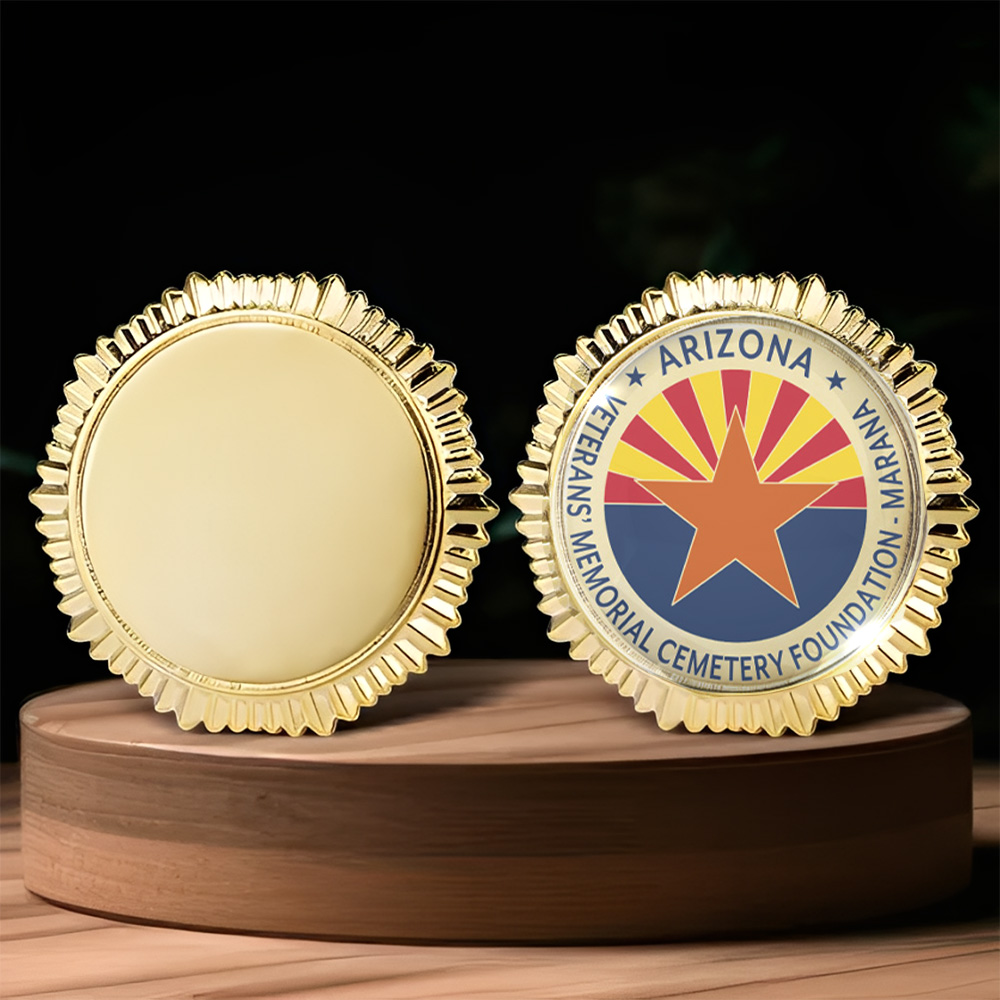 0.75" UV Printed Stock Lapel Pins