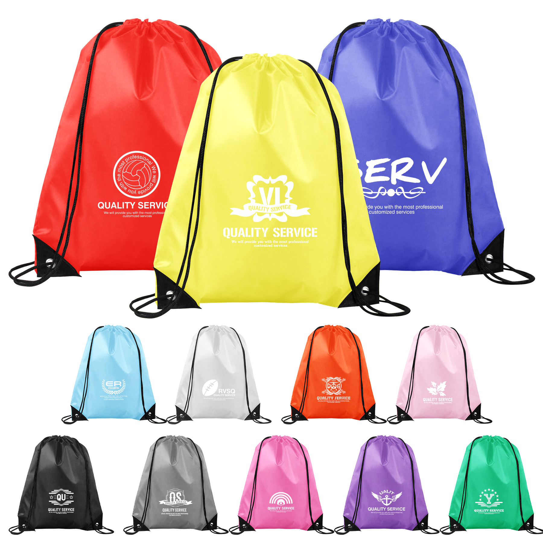 Oxford Drawstring Backpack 1