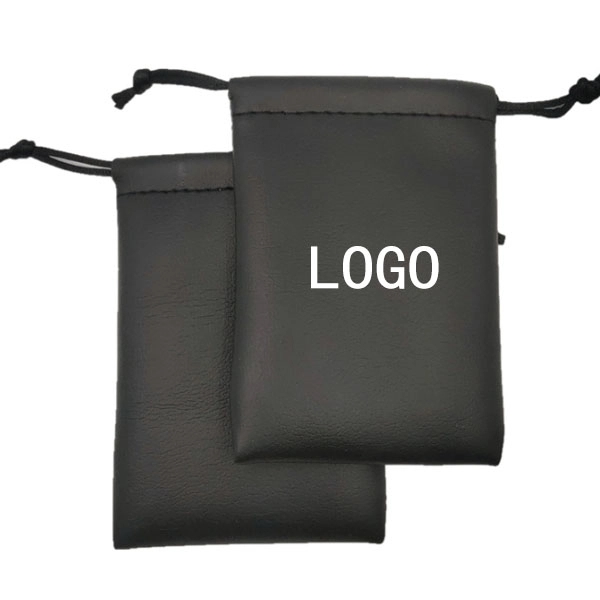 PU Leather Pouches Drawstring Bags 5
