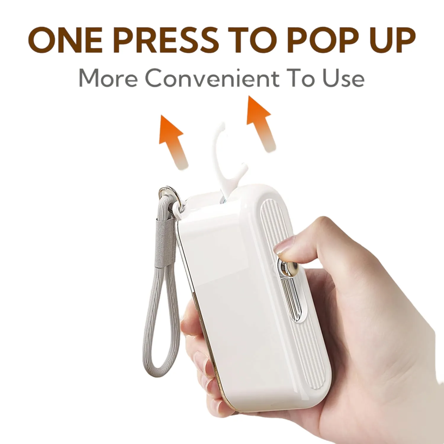 Compact Auto-Dispensing Dental Floss Holder 7