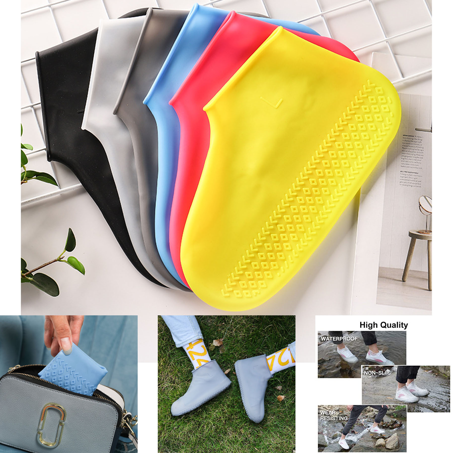 Silicone Waterproof Shoe Cover 2