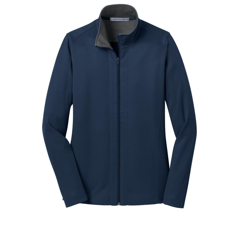 Port Authority Women's Vertical Texture Full-Zip Jacket. 15
