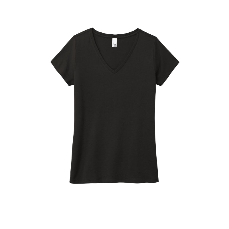 District Women's Perfect Tri V-Neck Tee. 113