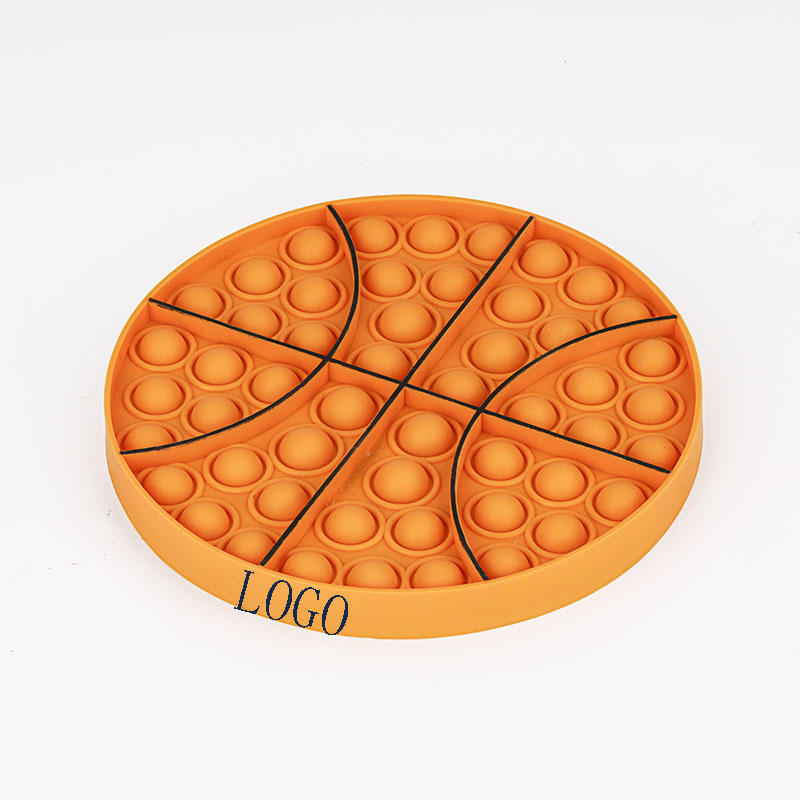 Basketball Push Pop Bubble Fidget Toy Perfect Gift for Anxiety Autism 2