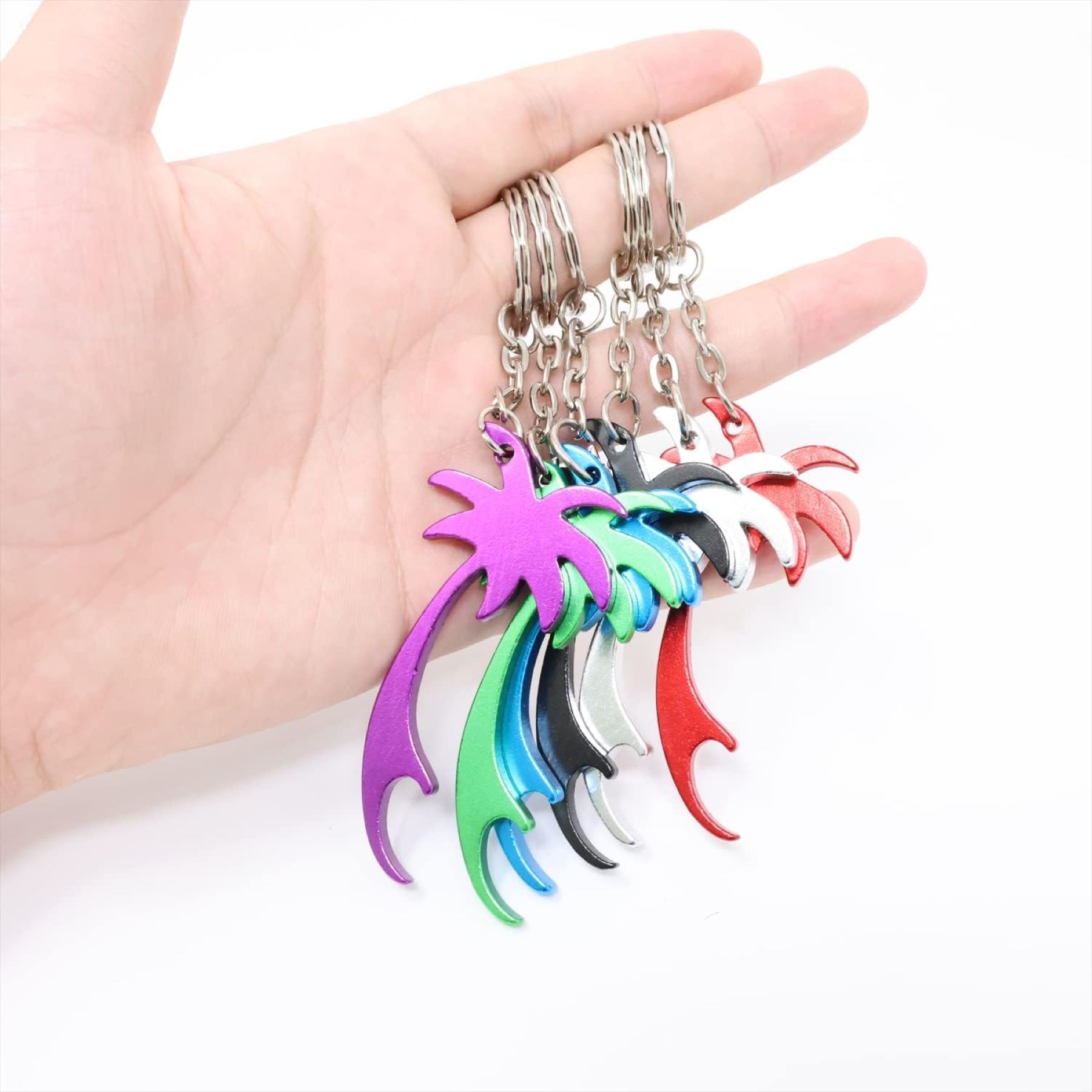 Palm Tree Bottle Opener Keychain 3