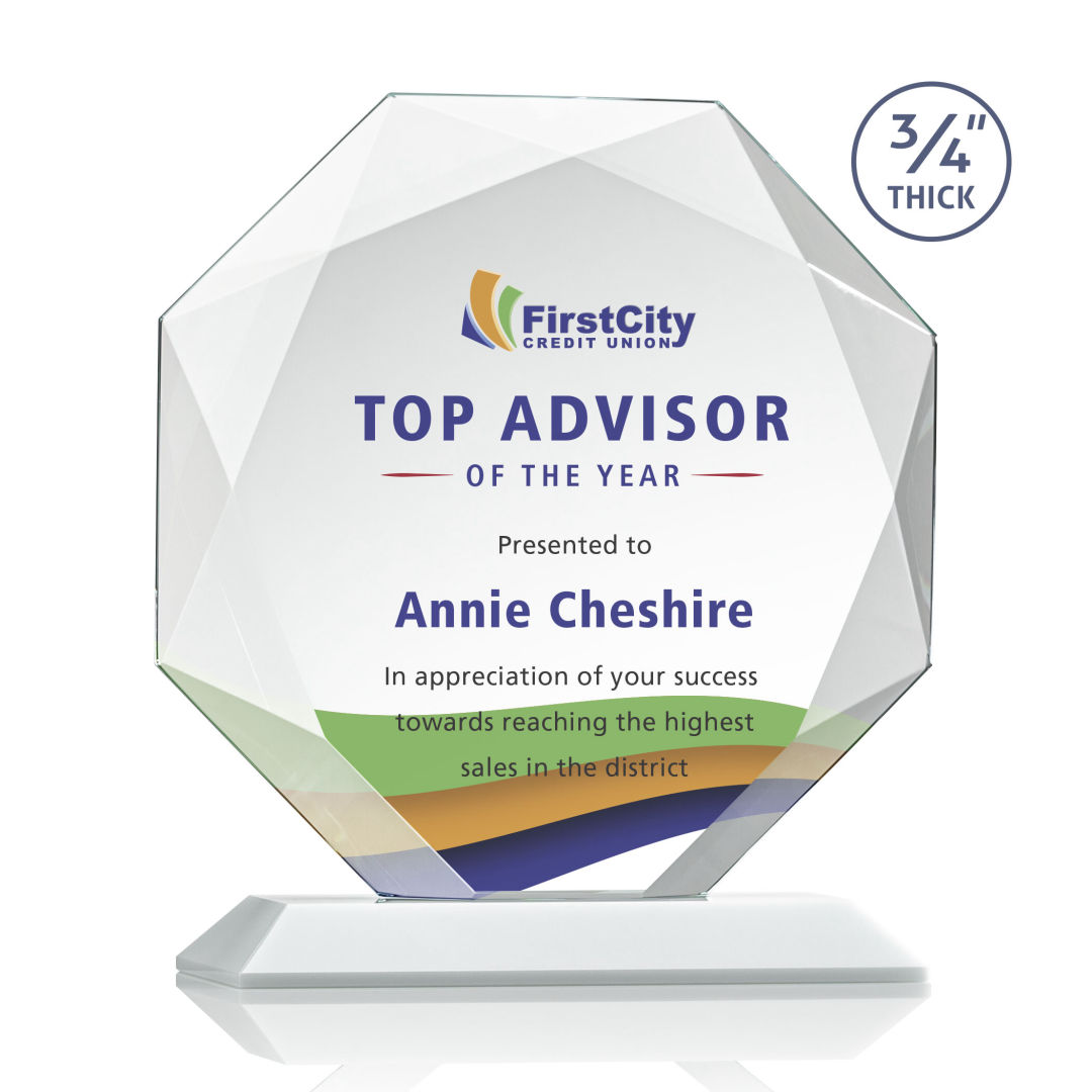 Bradford VividPrint™ Award - White 6