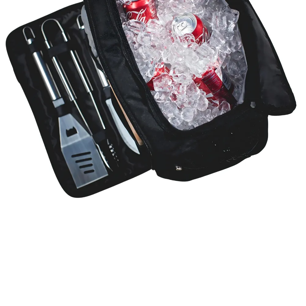 BBQ Grill Kit & Cooler 6