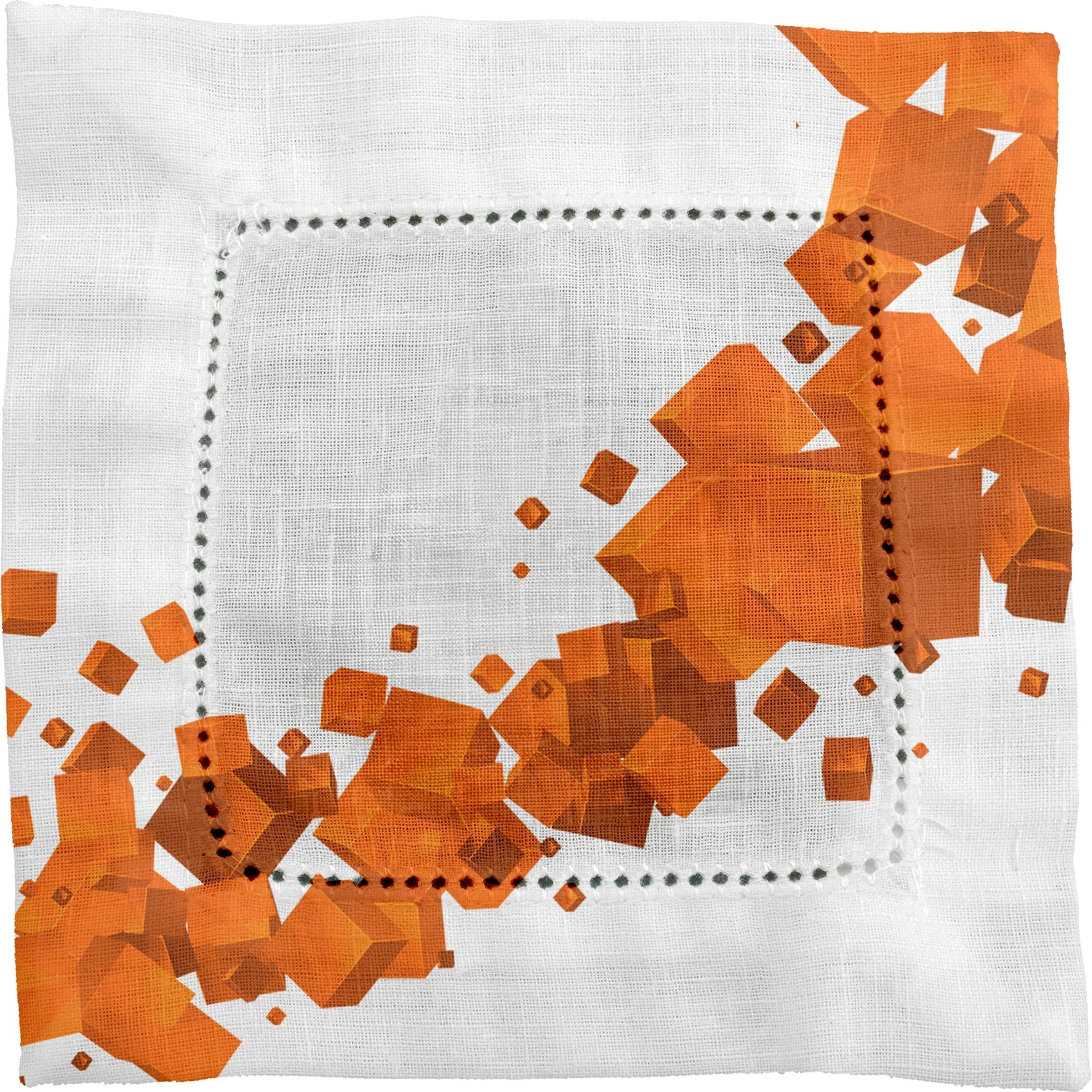 Floating Cubes Fabric Napkin 19