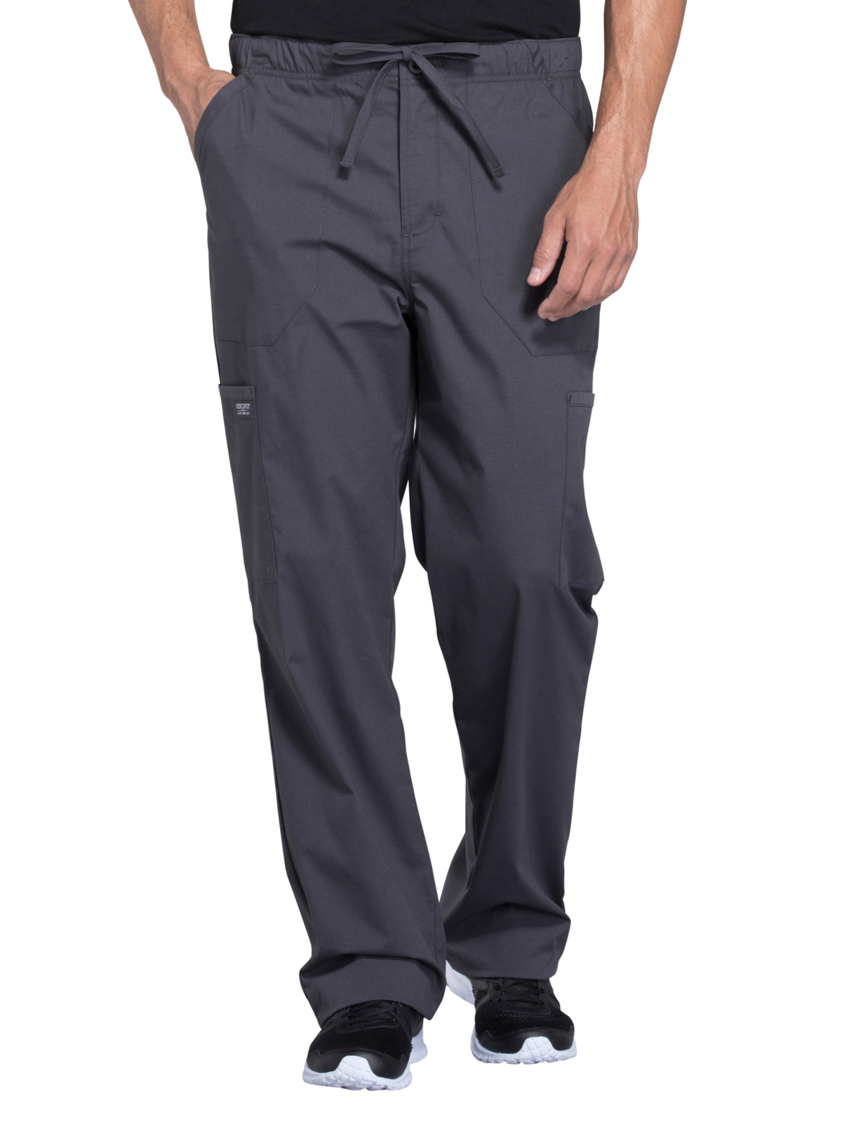 Cherokee - Workwear Professionals - Men's Tapered Leg Fly Front Cargo Pant 2
