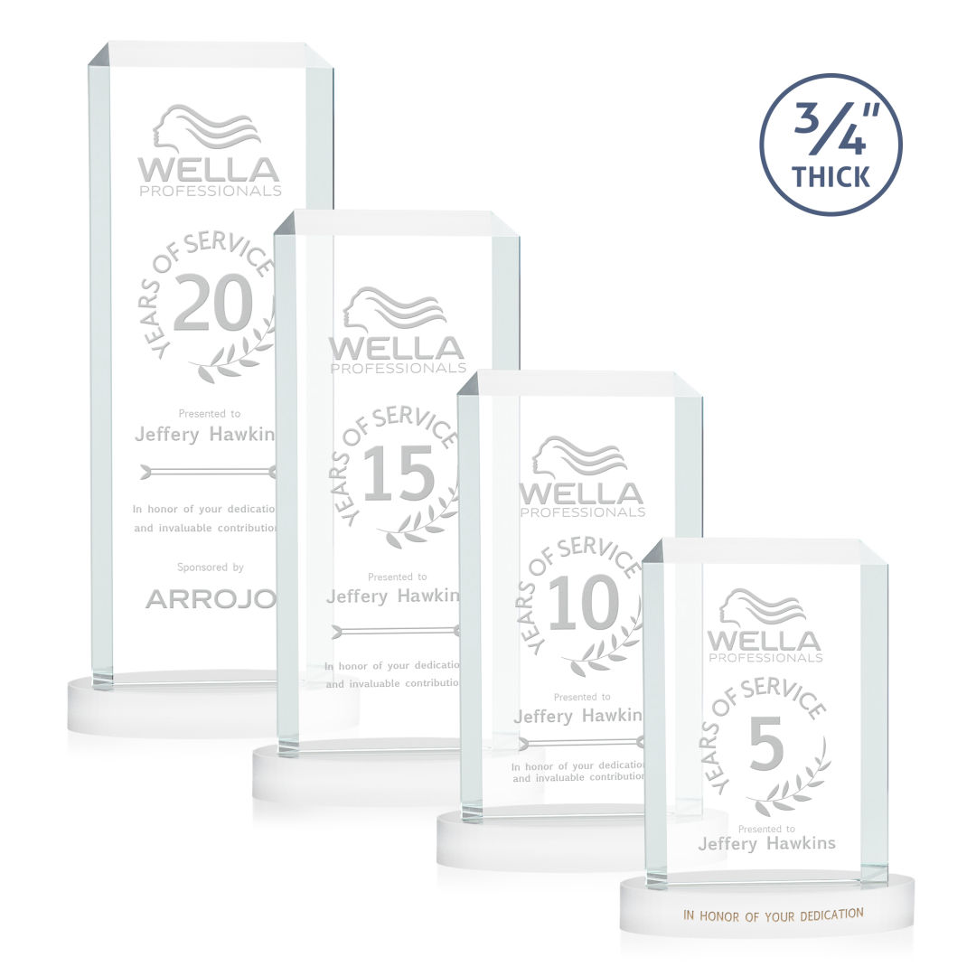 Dalton Award on Alberton Base - White 13