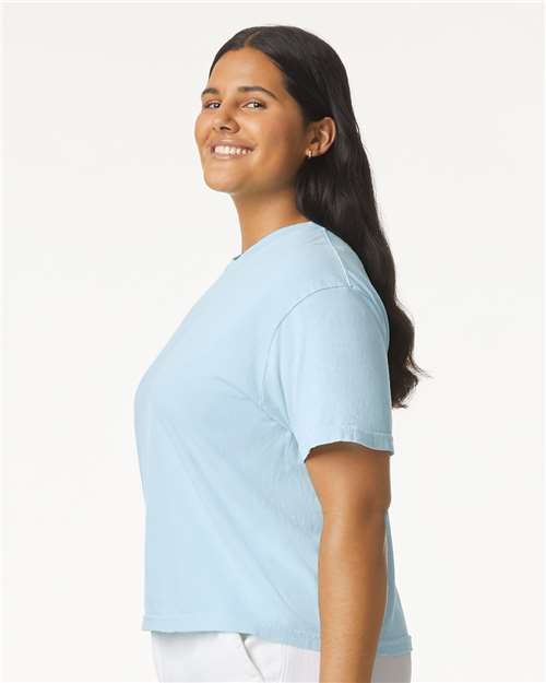 Women's Garment-Dyed Heavyweight Boxy T-Shirt - 3023CL 98