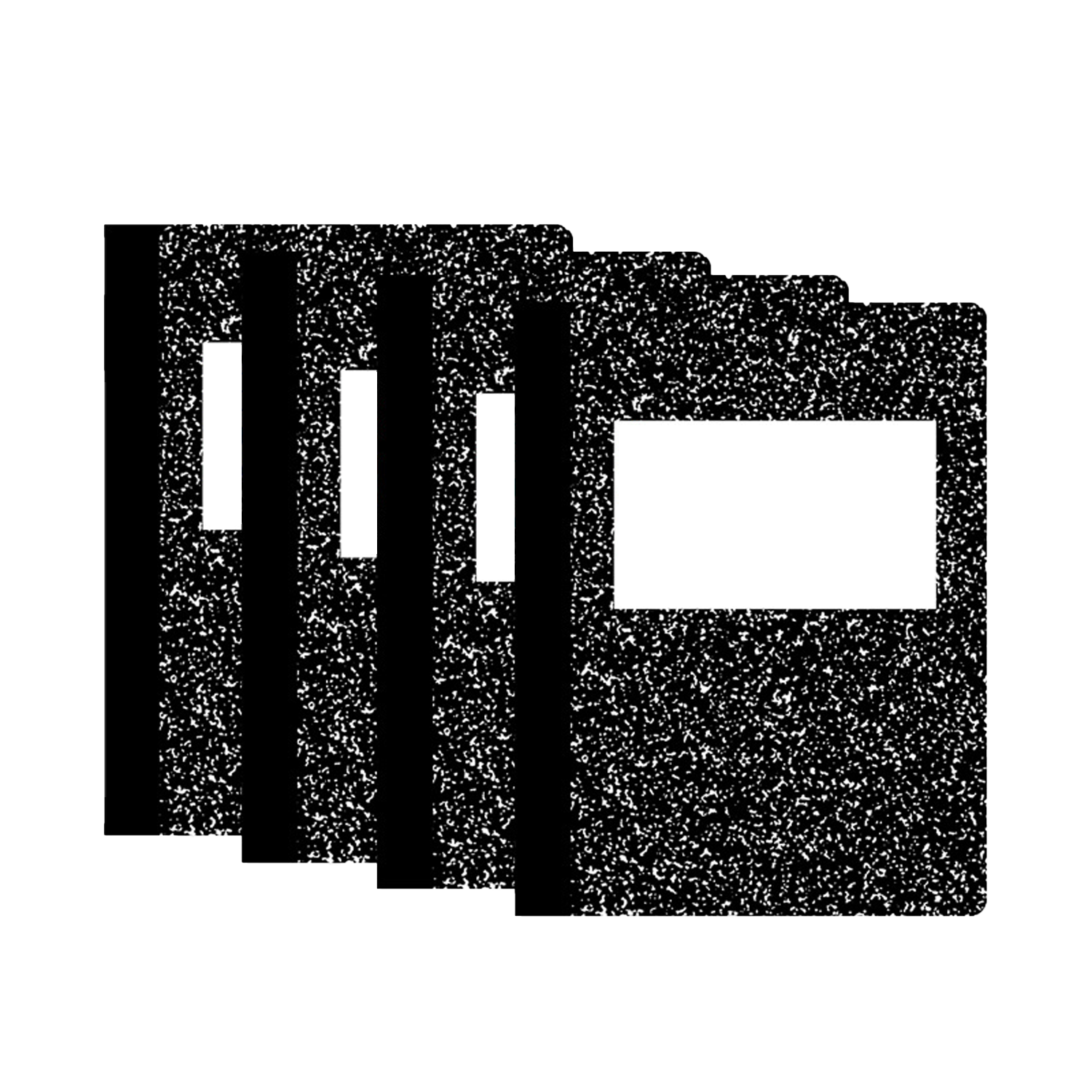 100 Paper Composition Notebooks 2