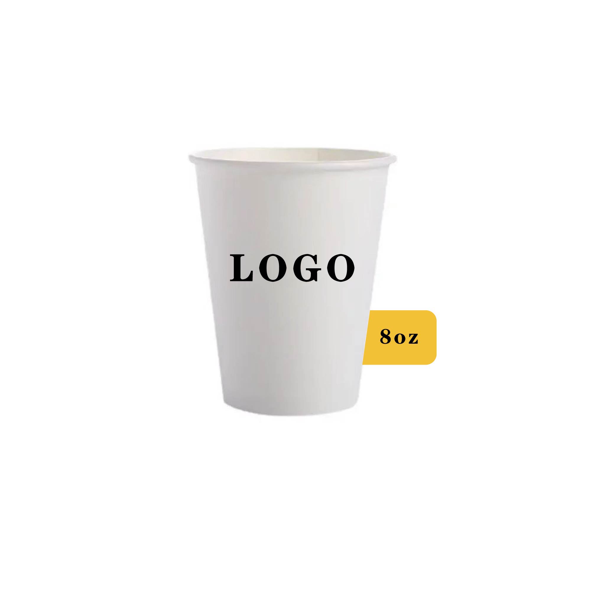 MOQ 100 pcs 8.5oz Hot Drink Paper Cup 2