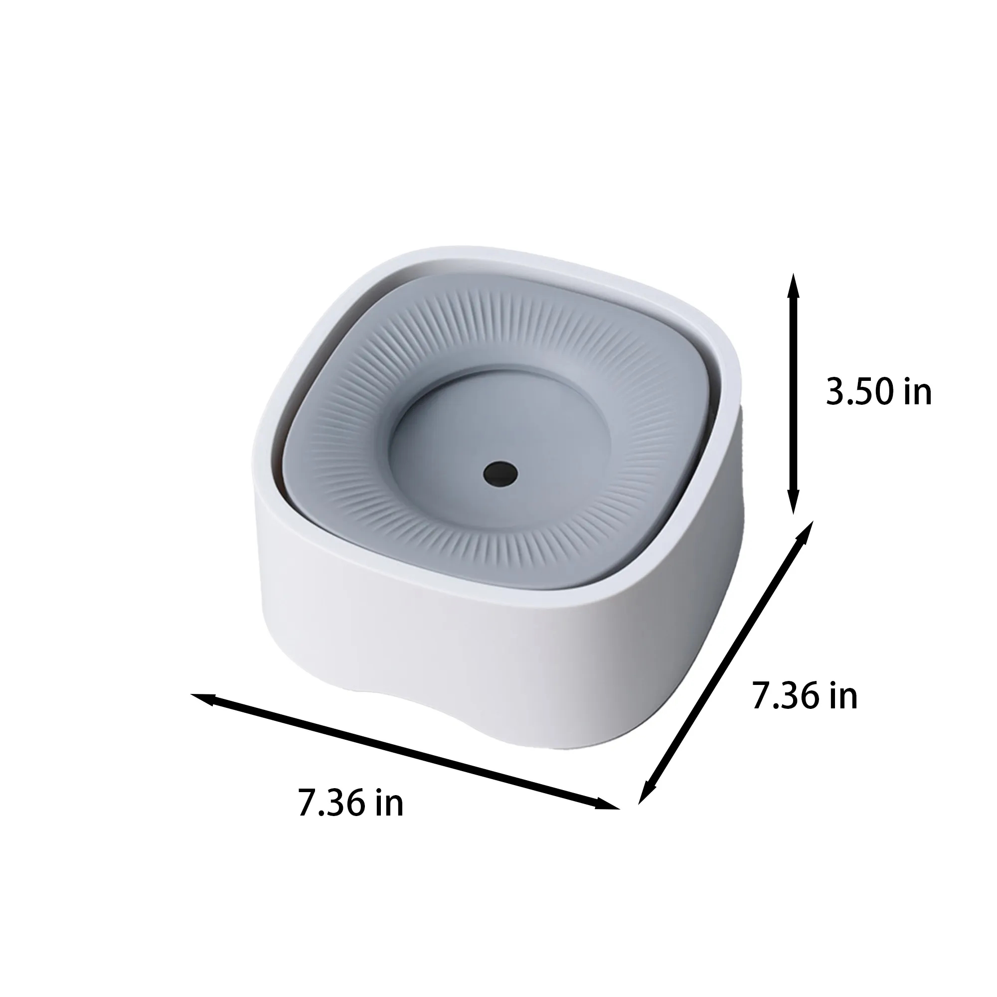 Pet No-Spill Floating Water Bowl 2