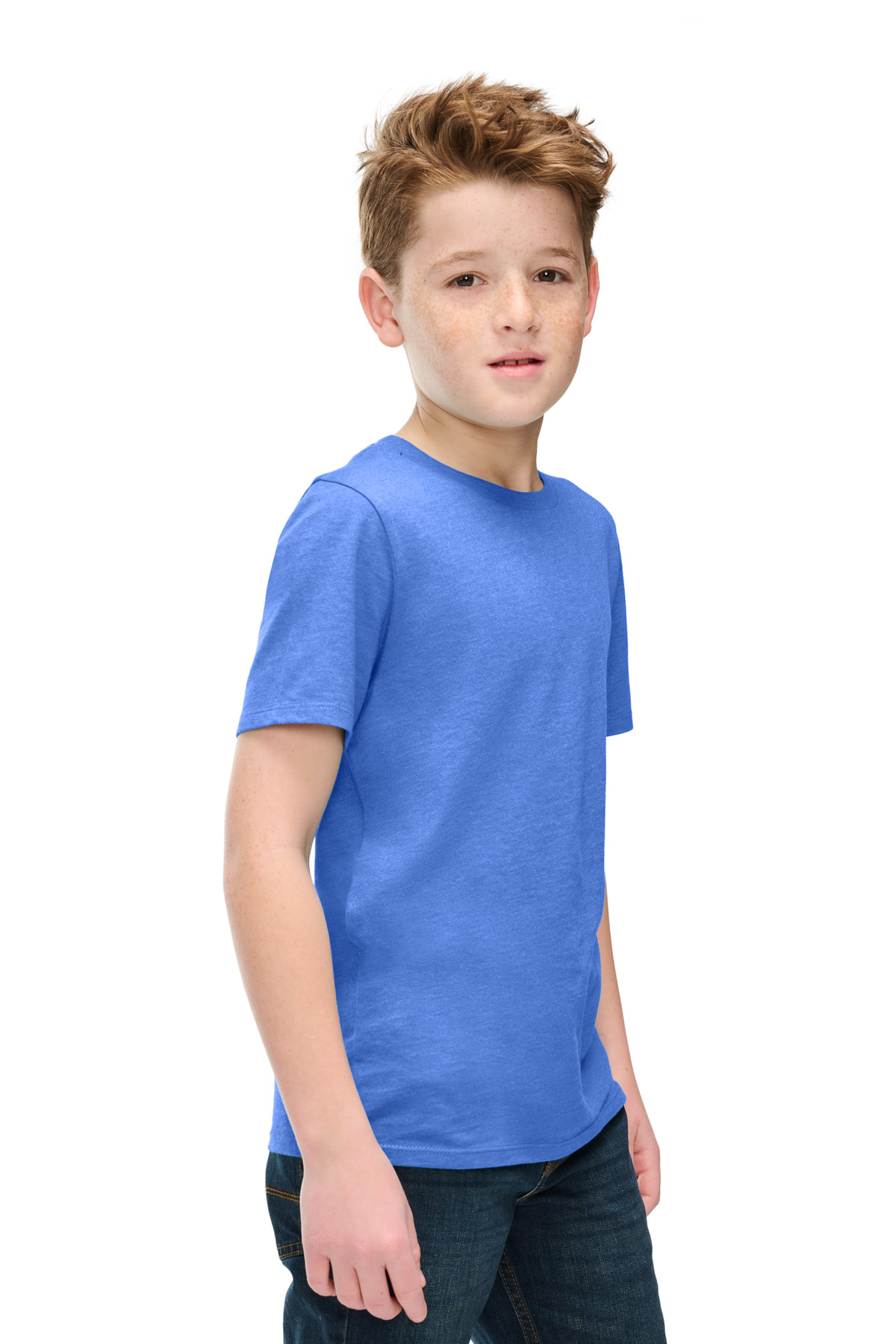 District Youth Perfect Blend CVC Tee DT108Y 25