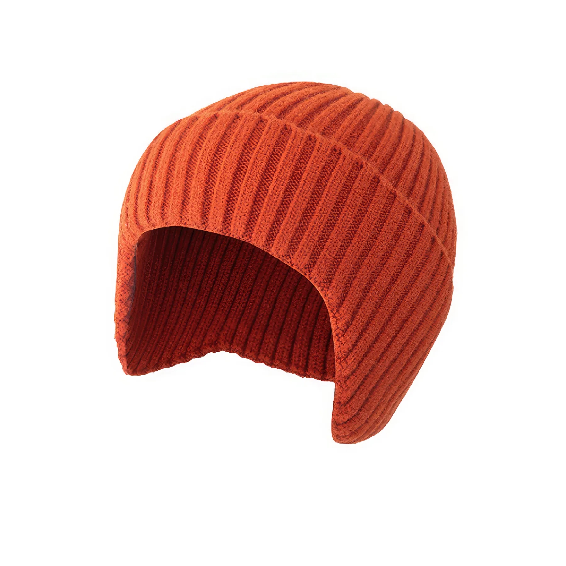 Earflaps Warm Winter Hats Knit Skull Cap 3