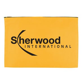 10 Oz. Colored Canvas Deluxe Zippered Portfolio 9