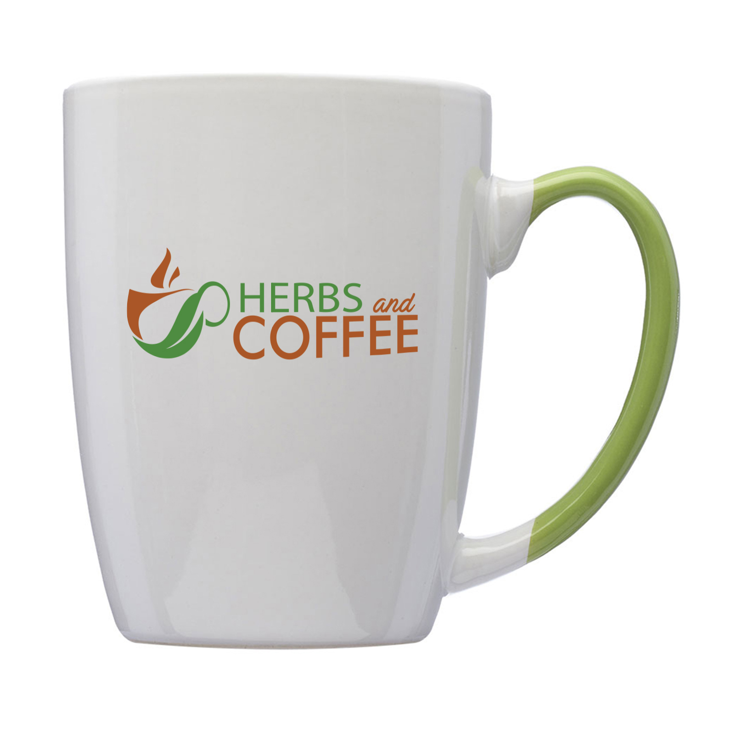 12 oz. Two Tone Ceramic Mug (2 Color Imprint) 2