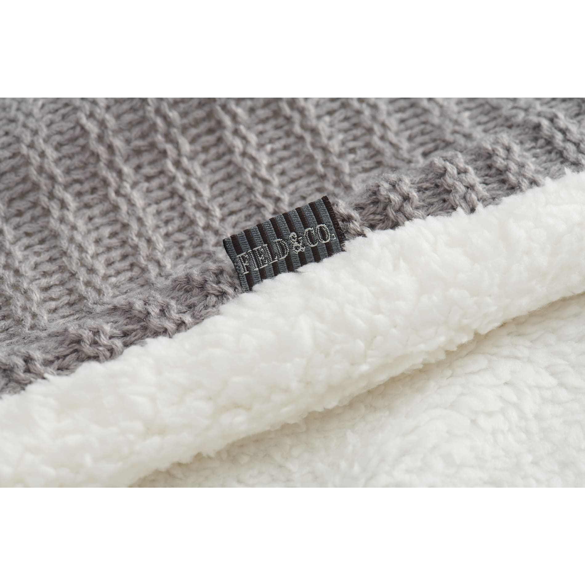 Field & Co.® Cable Knit Sherpa Blanket 37