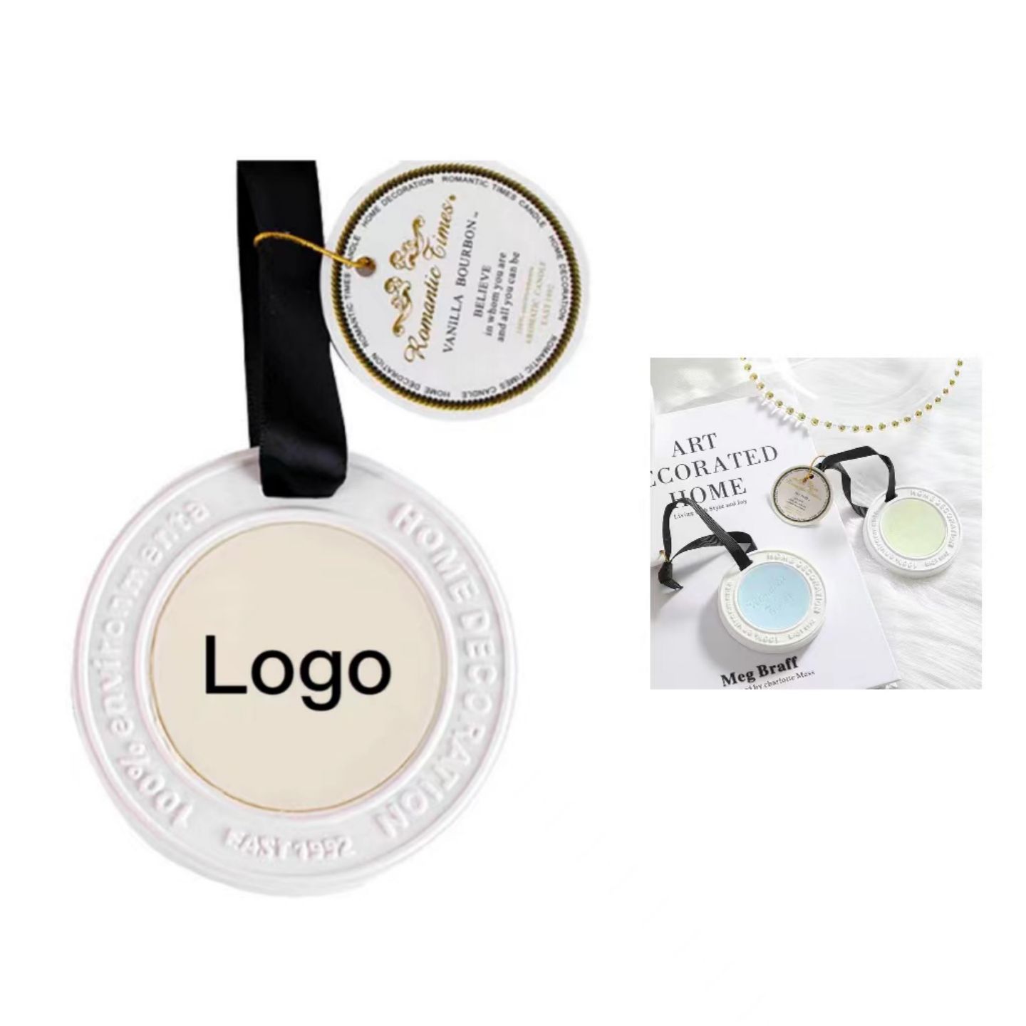 Circular Soybean Wax Candle Pad 1