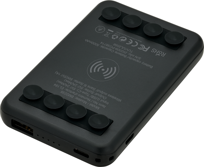 Mini Octo Grip Wireless Charger & Power Bank 9