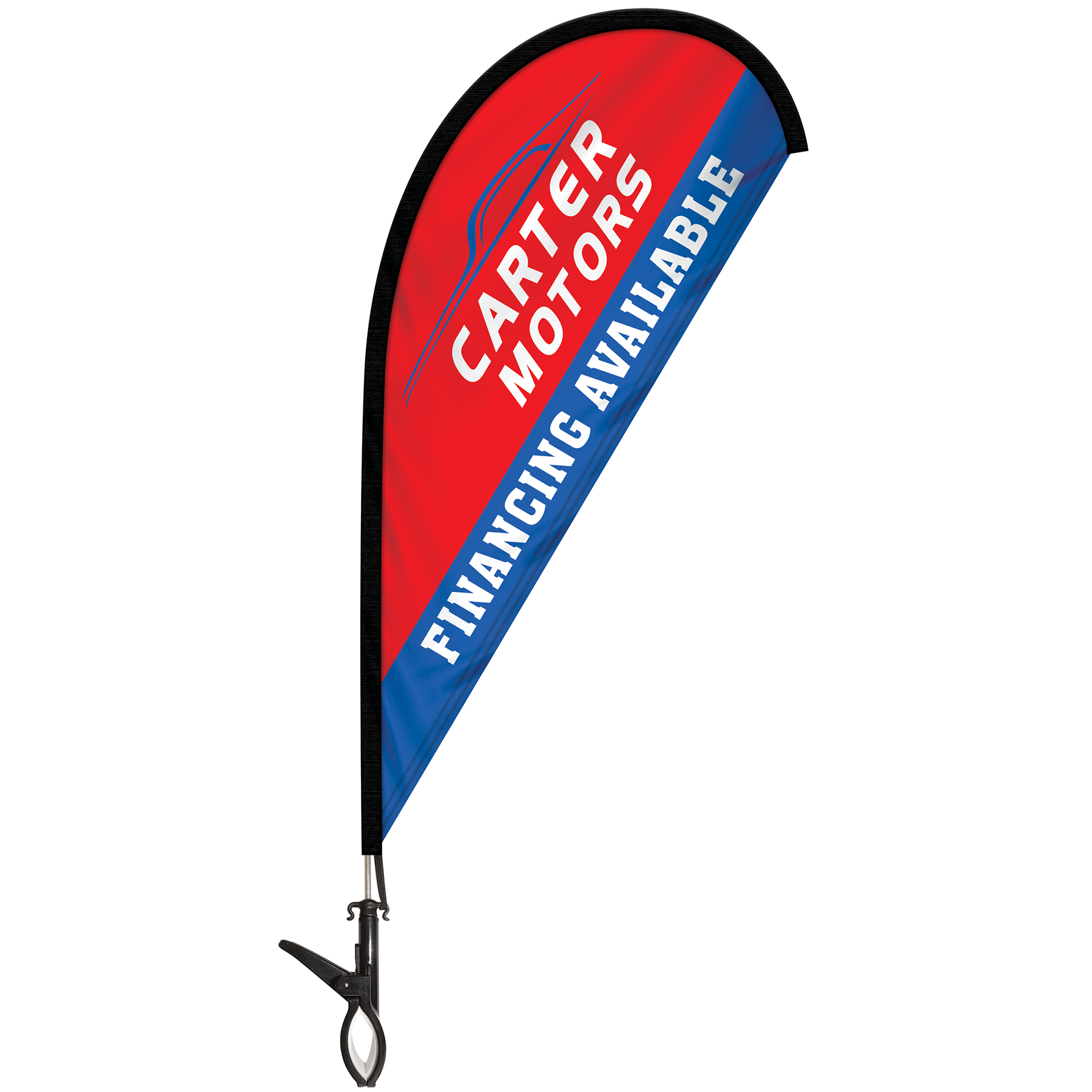 Mini Teardrop Banner with Clip 3