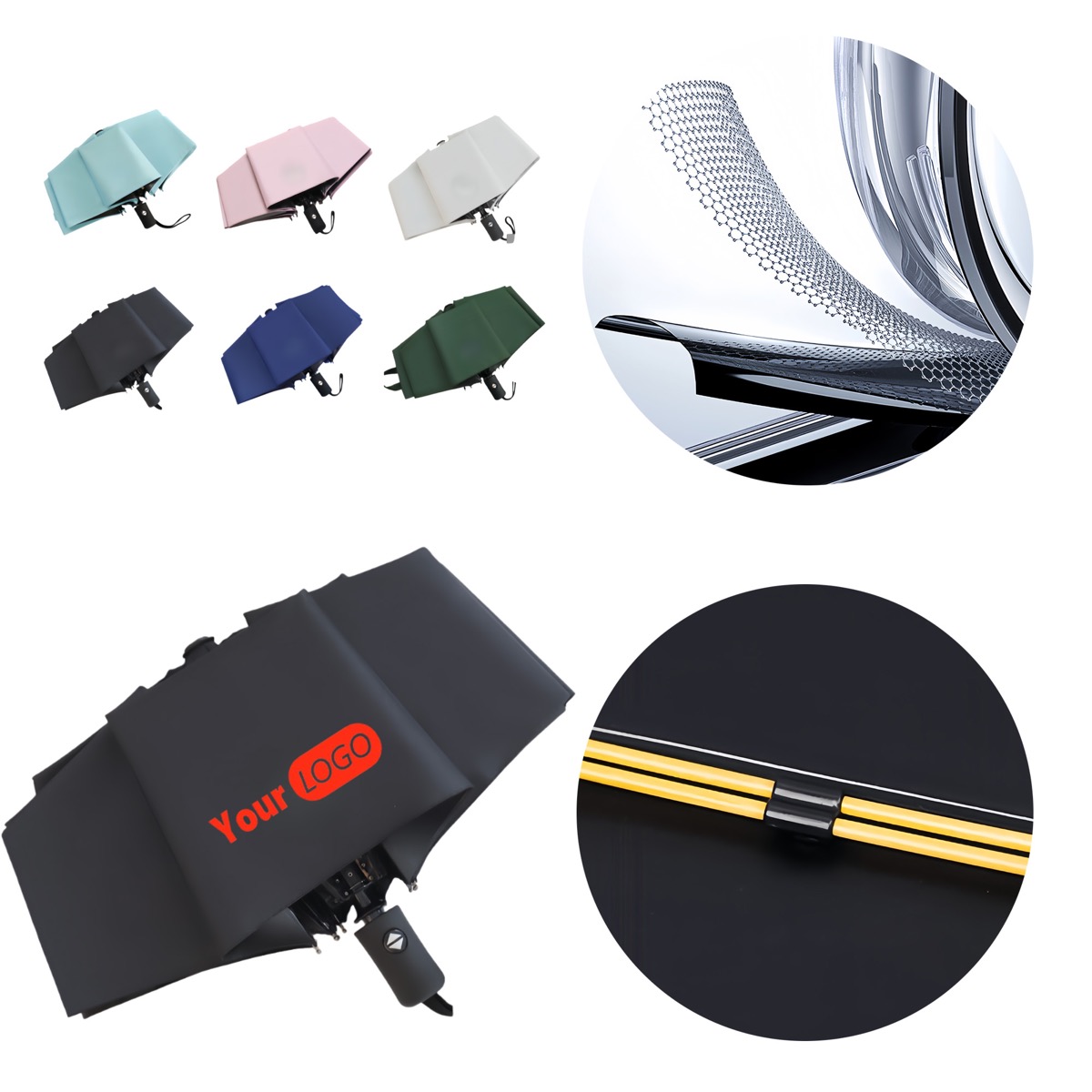 Fully Automatic Reinforced Umbrella 4