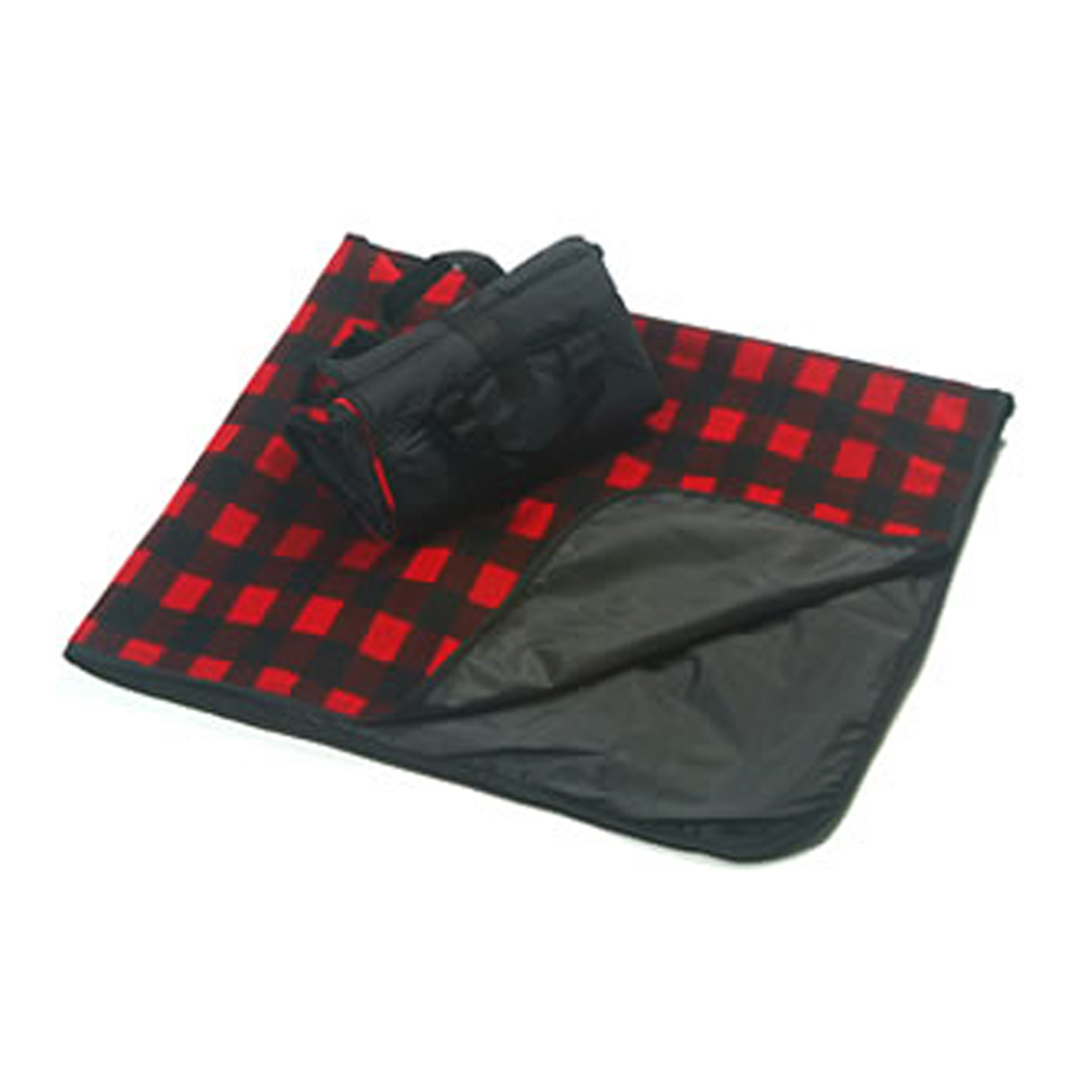Picnic Blanket w/ Leatherette Patch 1