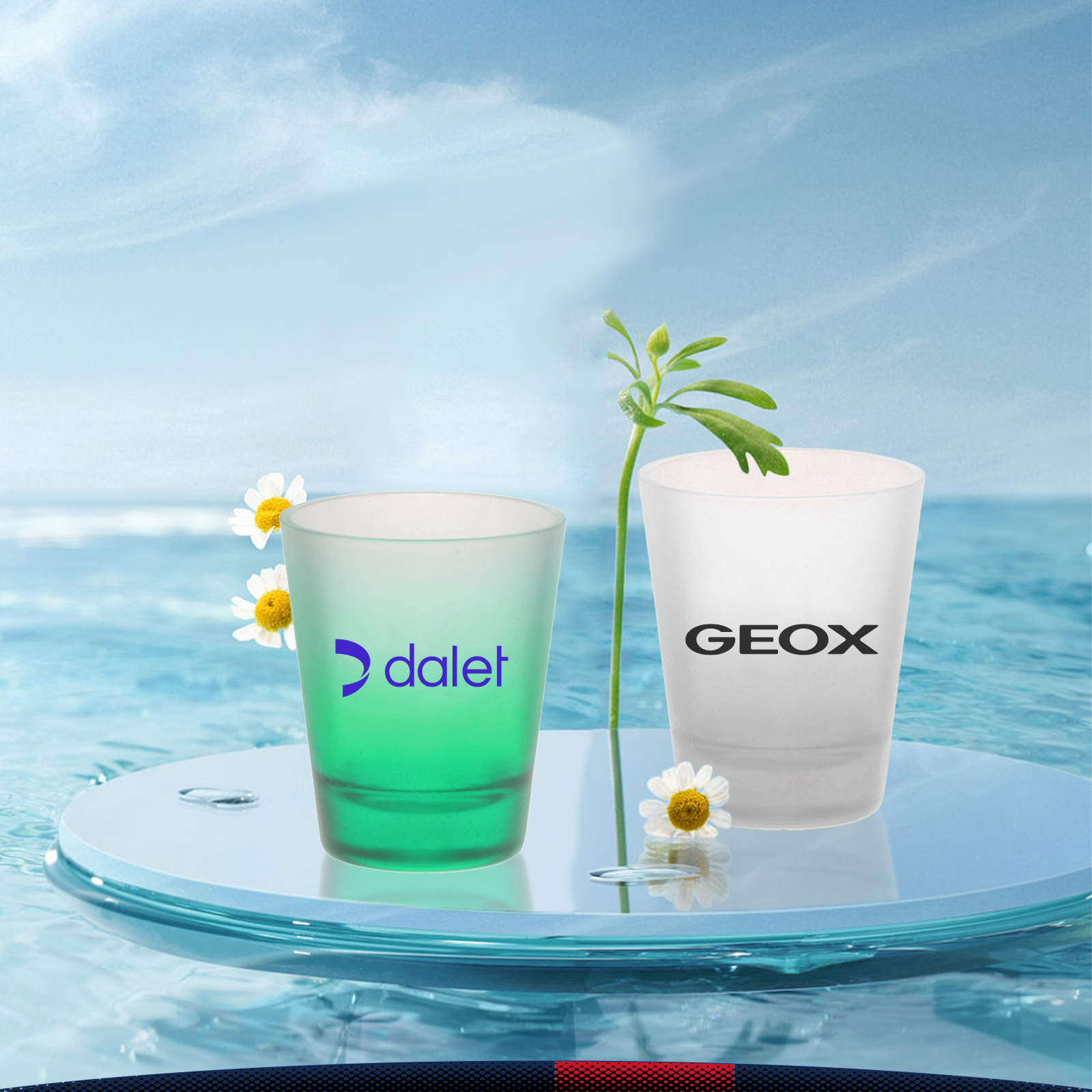 1.75 oz. Blix Frosted Shot Glass 1