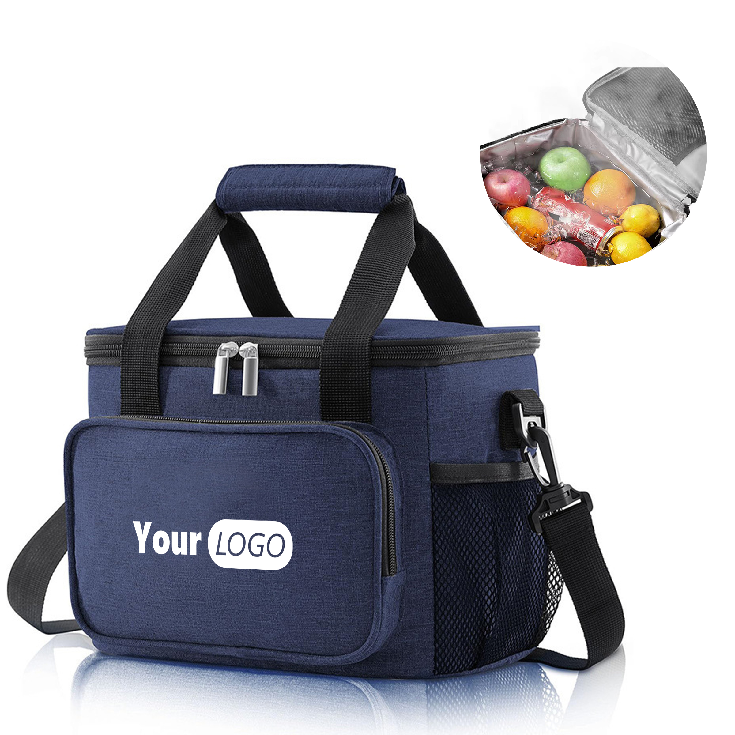 Oxford Fabric Outdoor Insulated And Waterproof Portable Picnic Bag 5