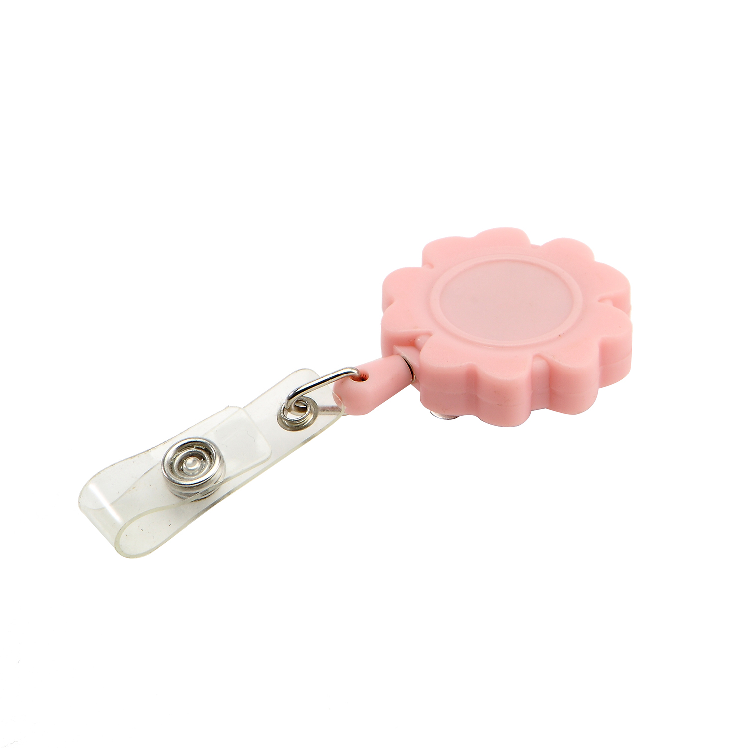 Retractable Flower Shape Badge Reel 2