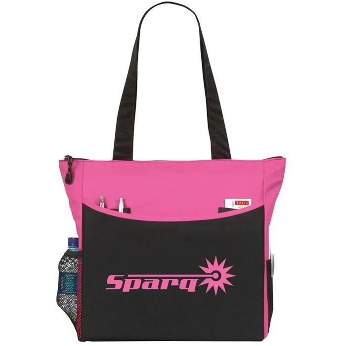 Zippered Brief 600D Polyester Tote Bag 9