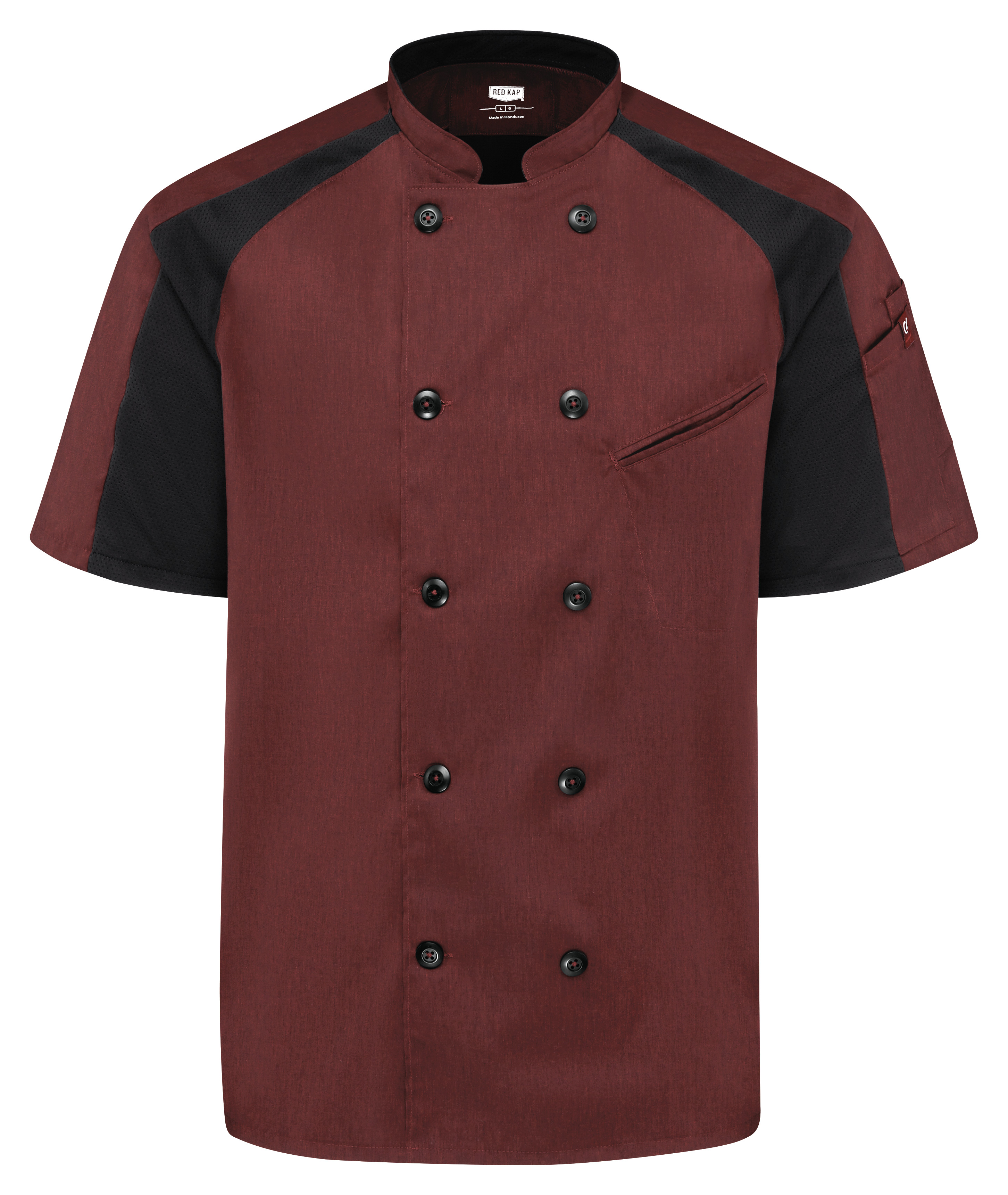 Red Kap® Men's Airflow Raglan Chef Coat with OilBlok 6