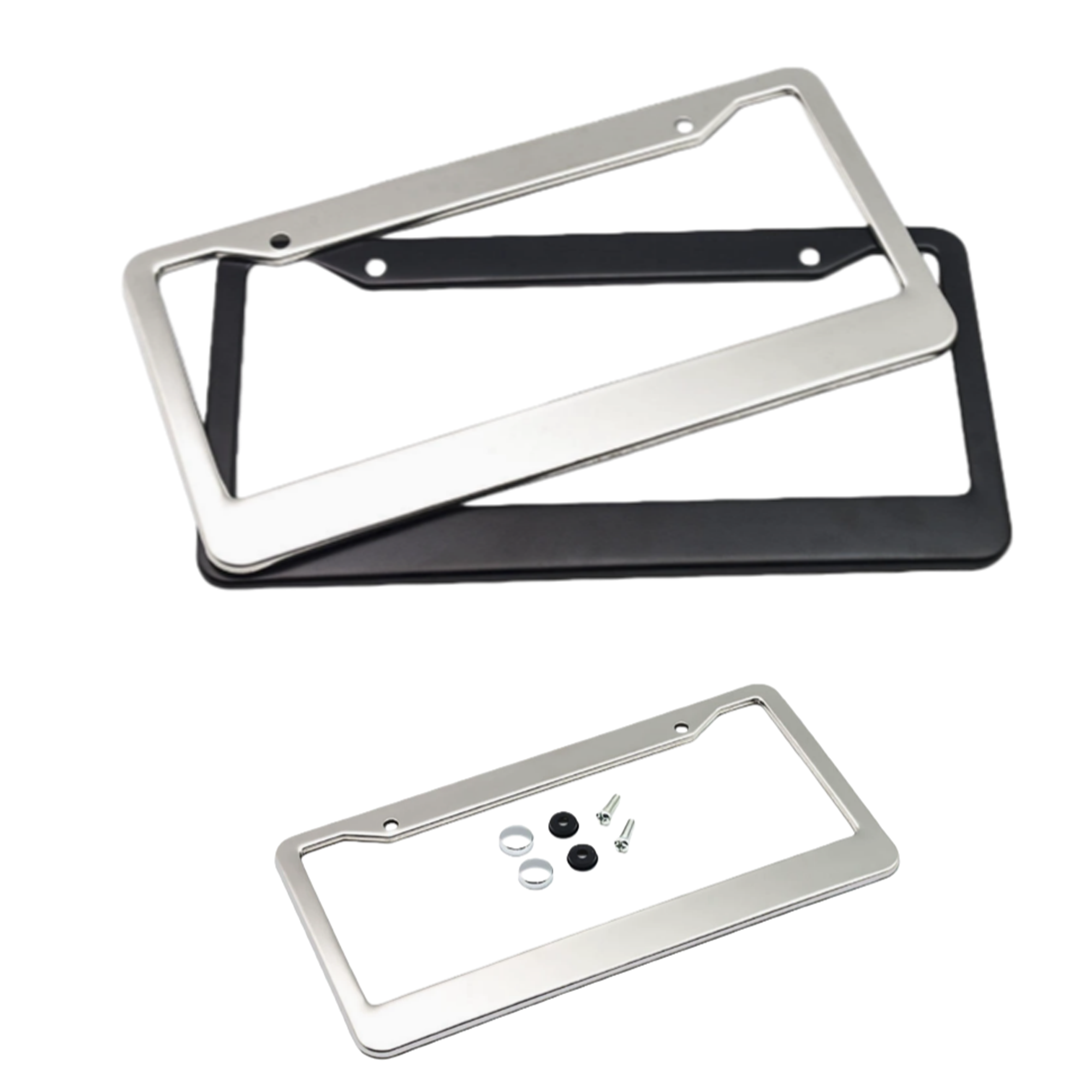 Custom Aluminum License Plate Frame 1