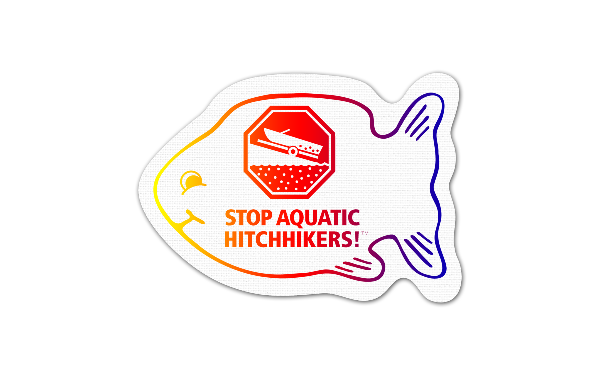 Fish Vinyl Jar Opener 4FH 51