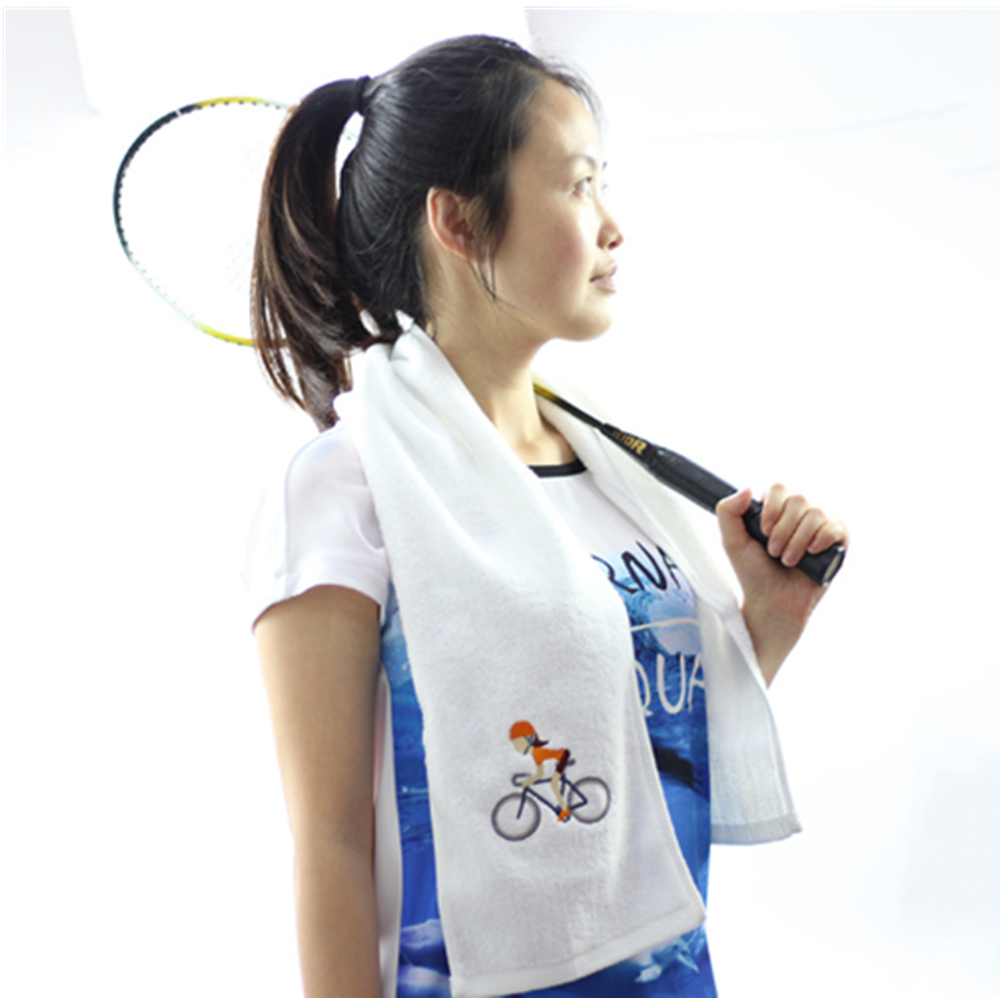 Oversized Cotton Velour Sport Towel 4