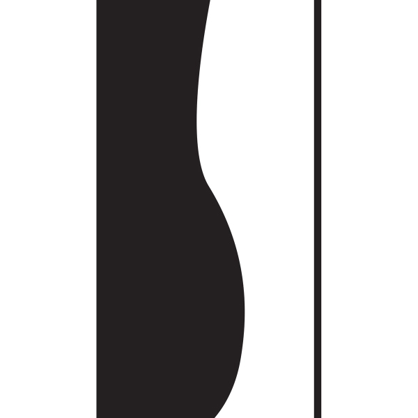 Semi-Stock 2 Color Vertical Attention Flag 1