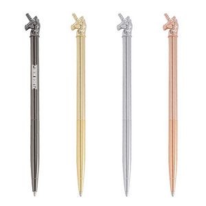 Unicorn Horse Metal Pen 8