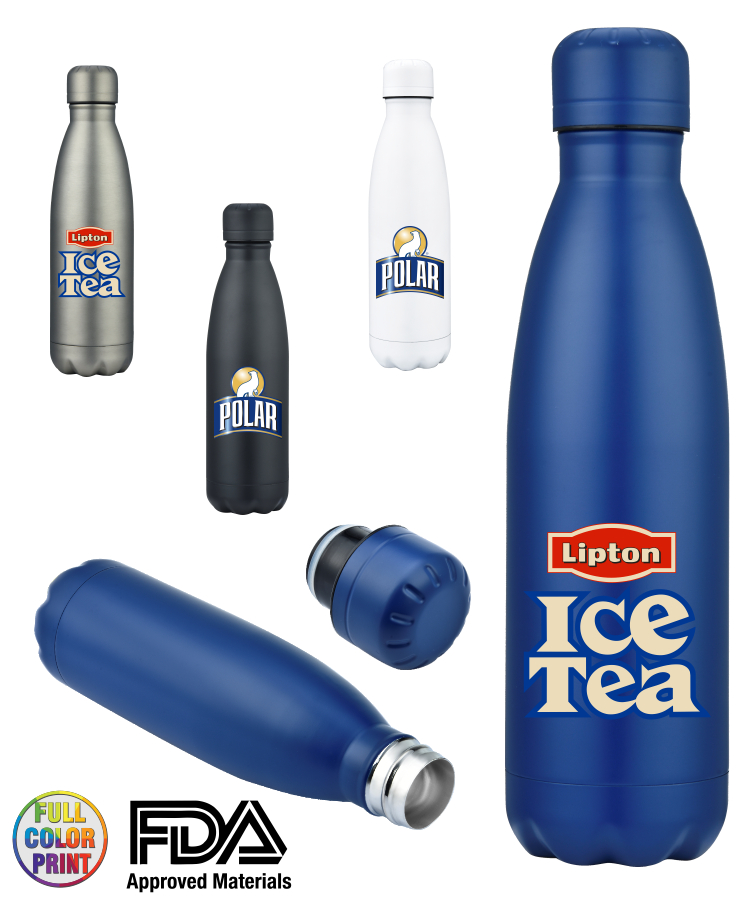 17oz Double Wall Stainless Steel Vacuum Insulated Bottle 1