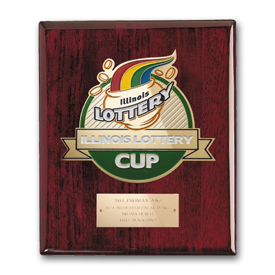 Etch/Colorfill Plaq - Rosewood