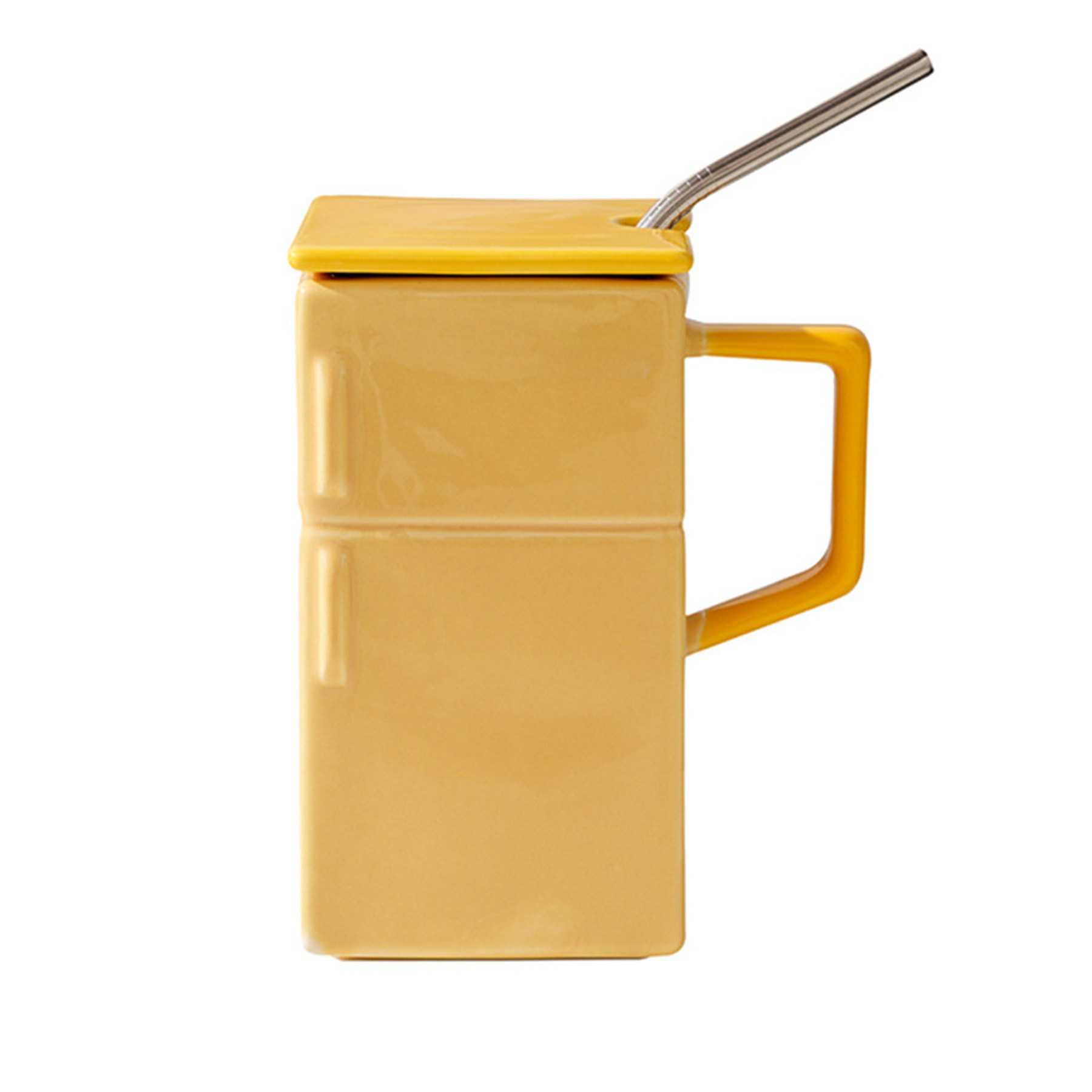 Fridge-Shaped Ceramic Cup 3